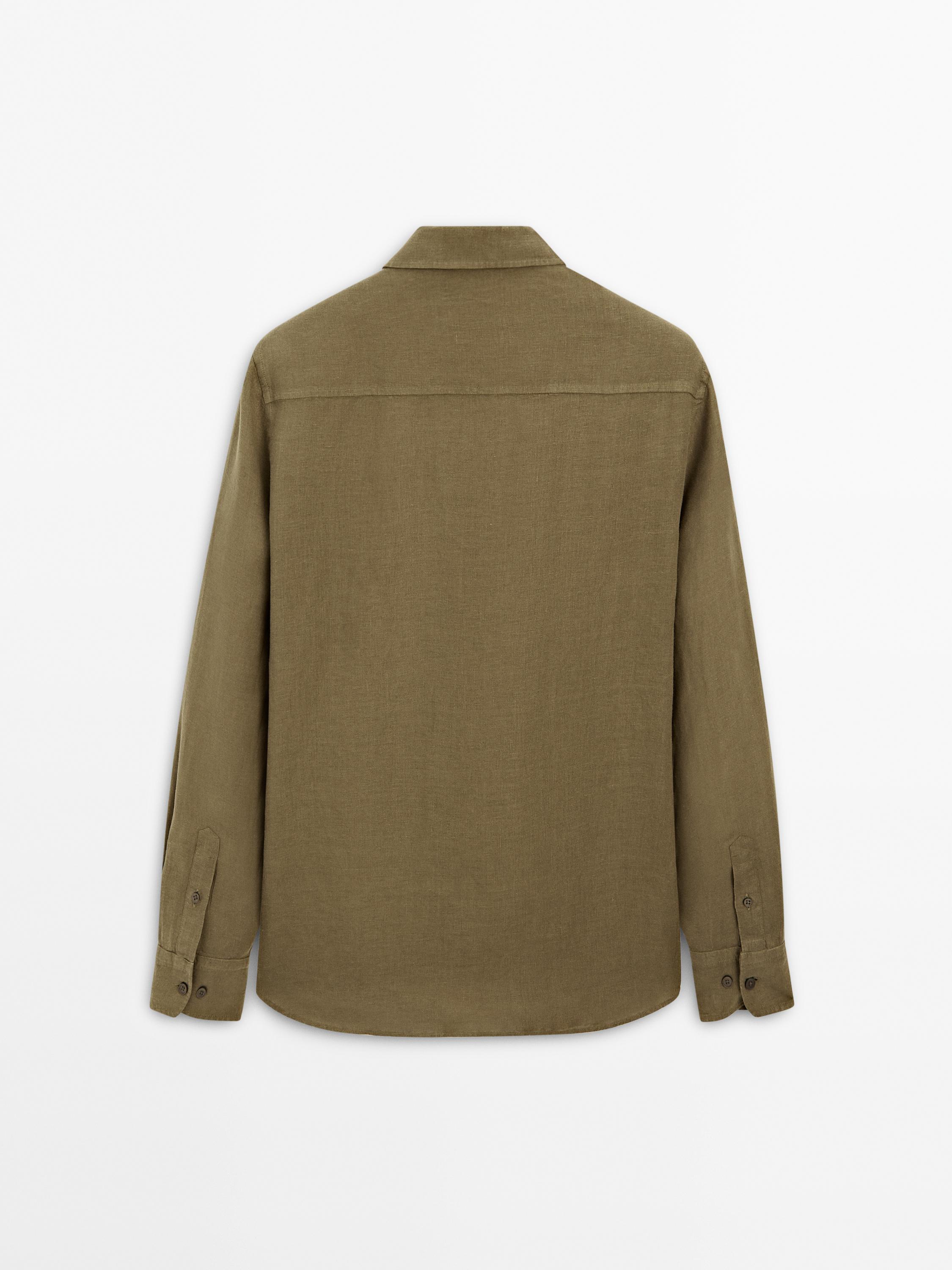 Regular fit shirt with pocket detail