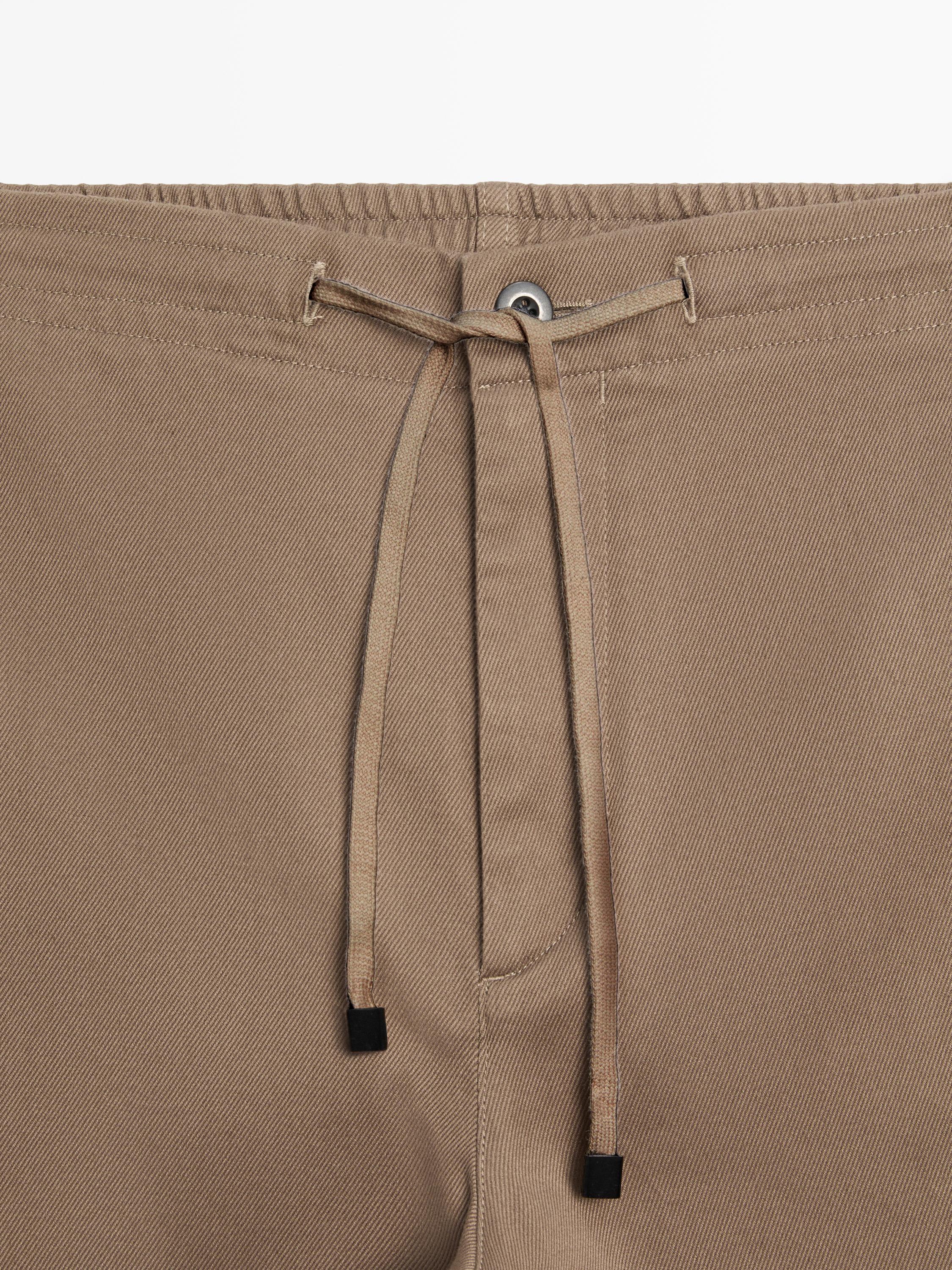 Pantalon de jogging en coton mélangé