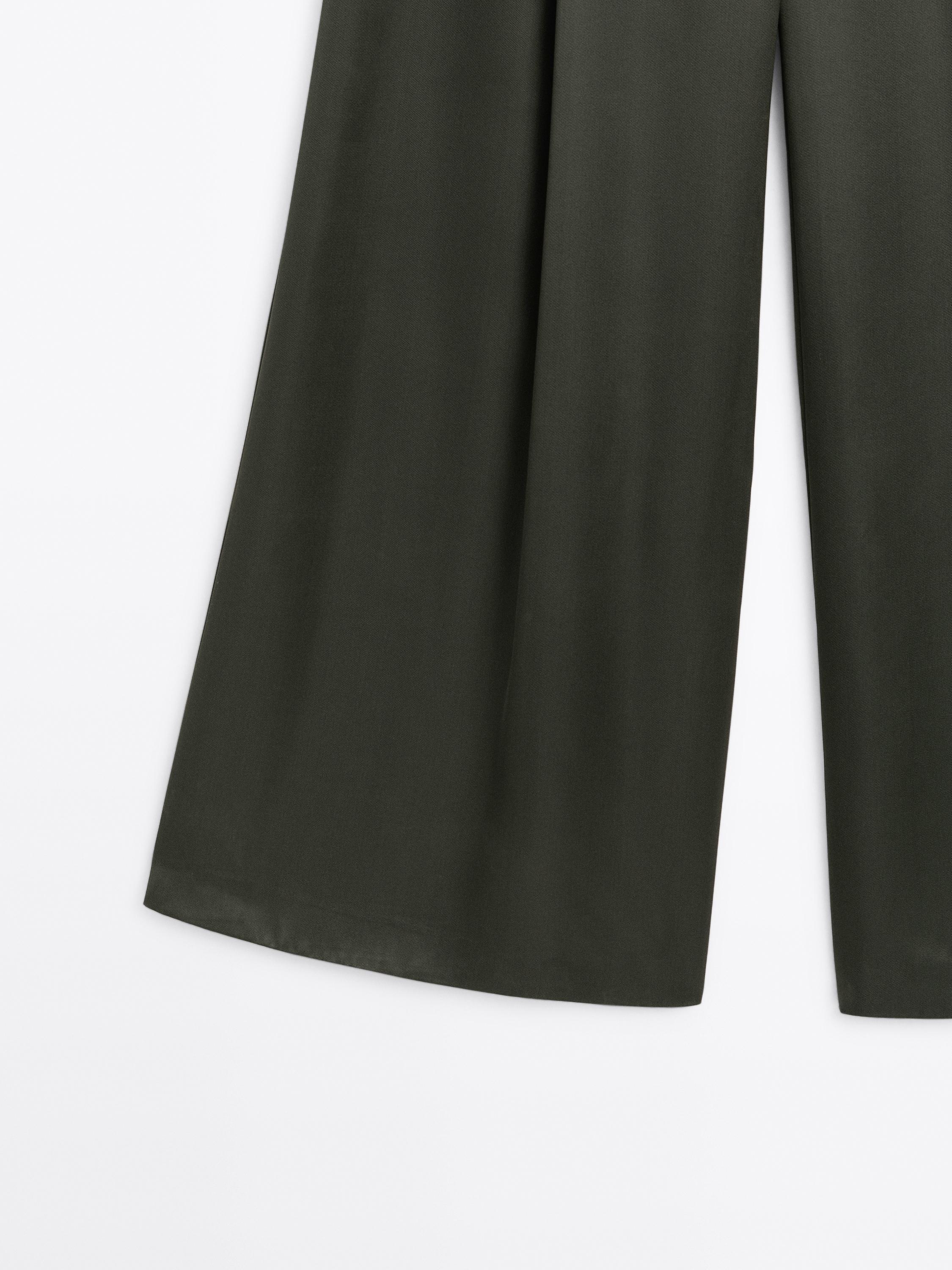 Pantalón ancho satinado - STUDIO