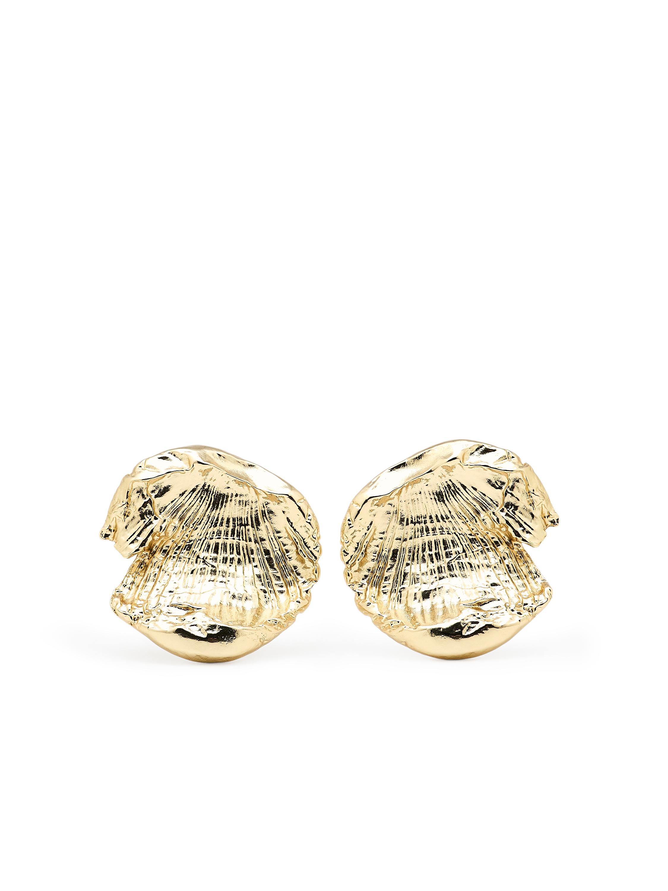 Fossil earrings — GOLDEN