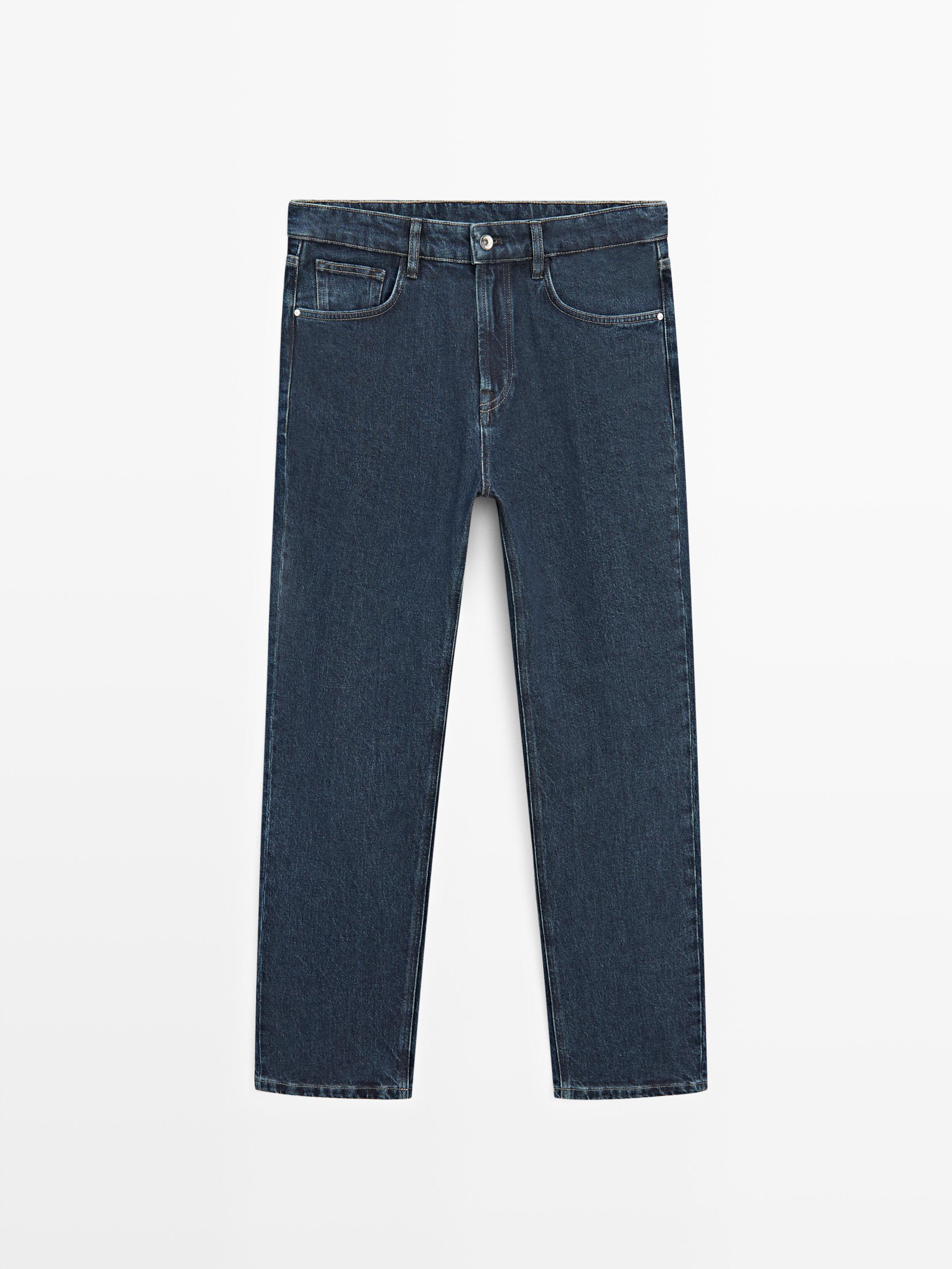 Tapered fit jeans — BLUE
