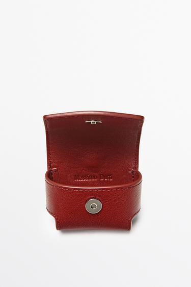 Nappa leather AirPods case — RED 5