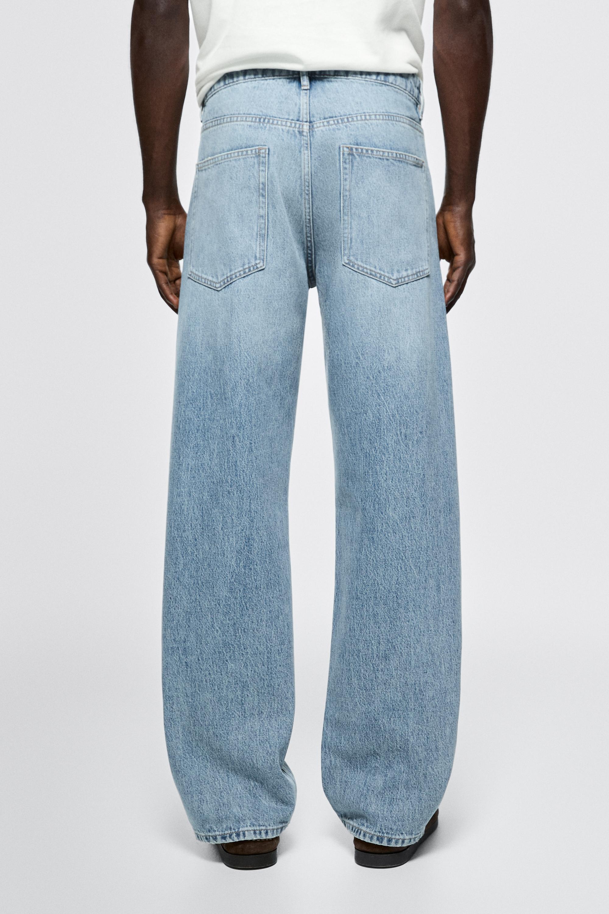 Wide-leg jeans — Light Blue