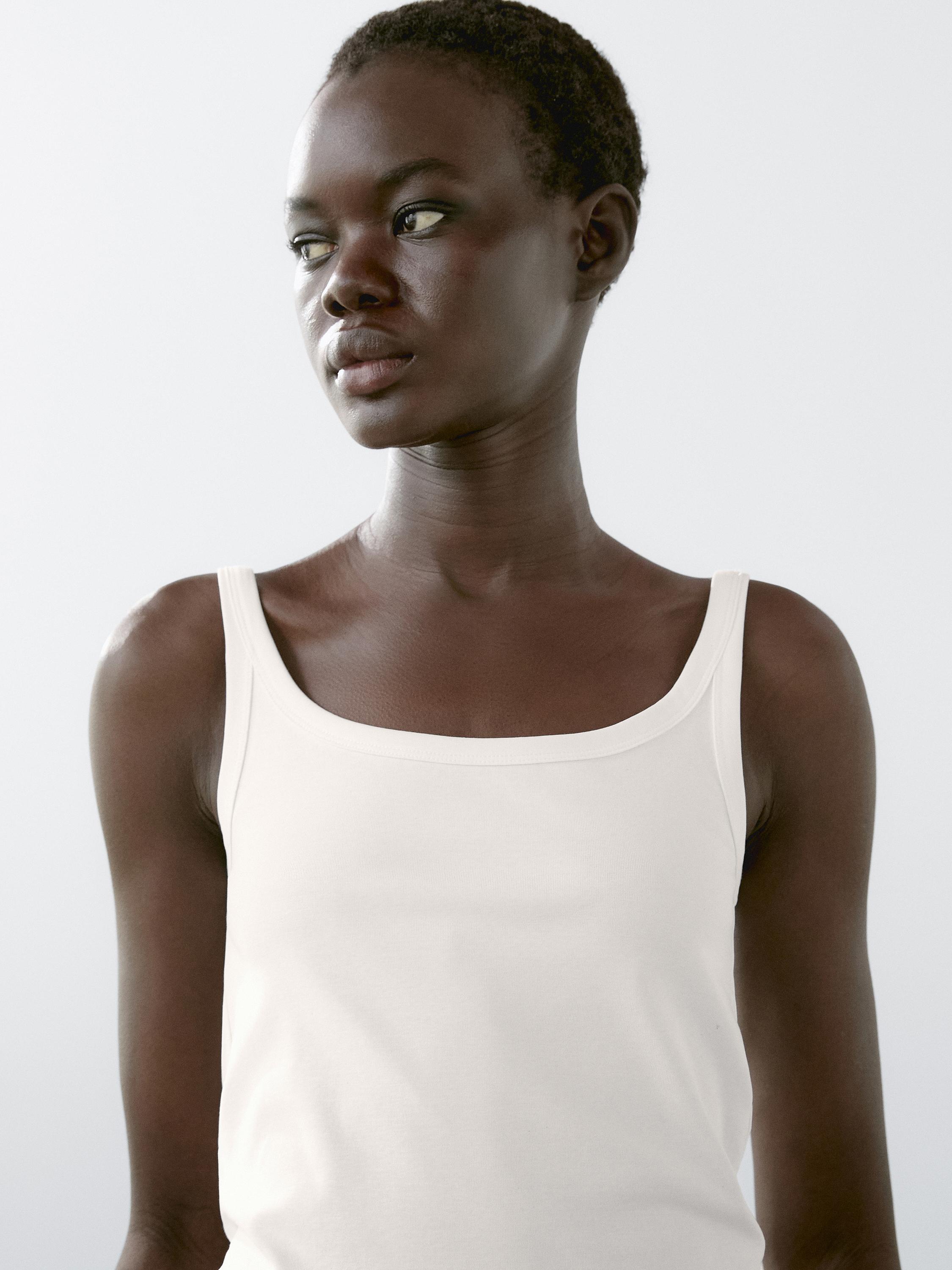Stretch strappy top