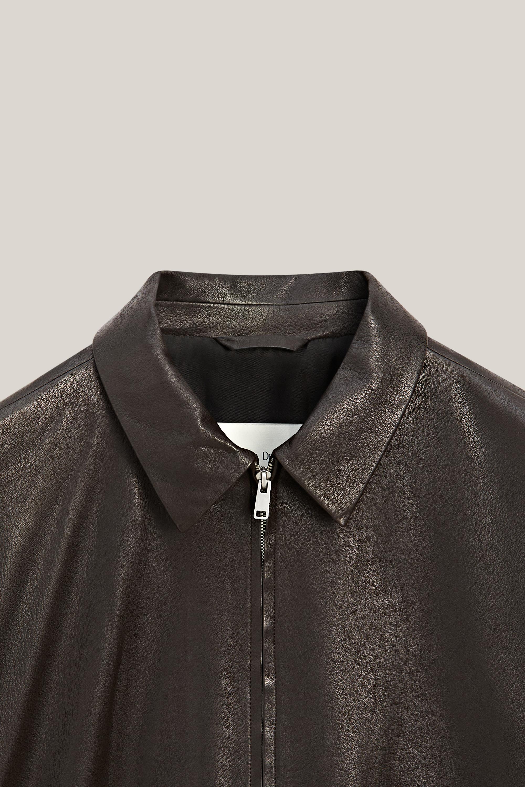 Soft nappa leather jacket - LIMITED EDITION — BROWN