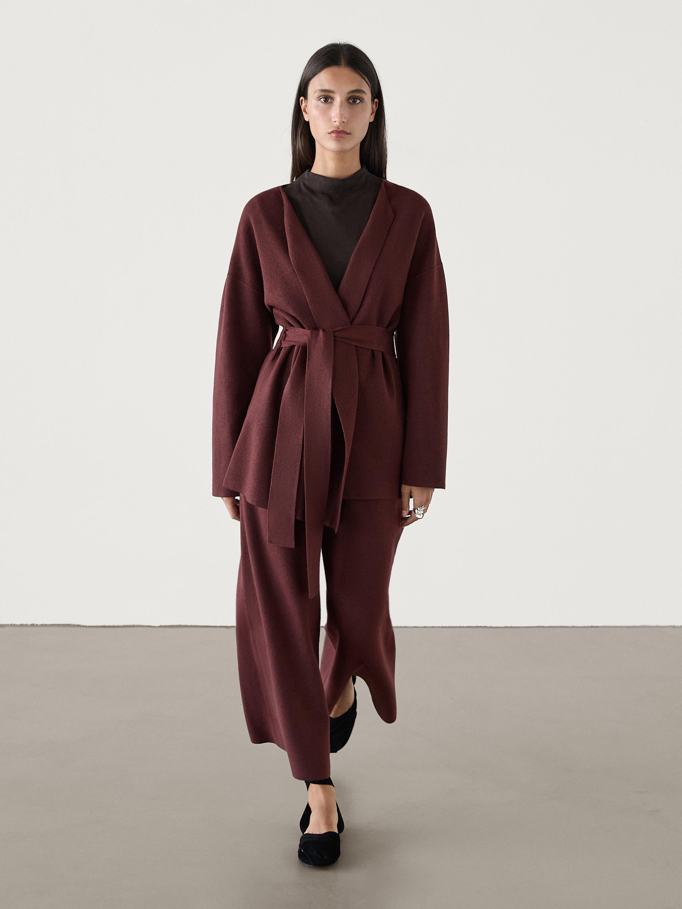 Spodnie do kostek od dwuczęściowego kompletu