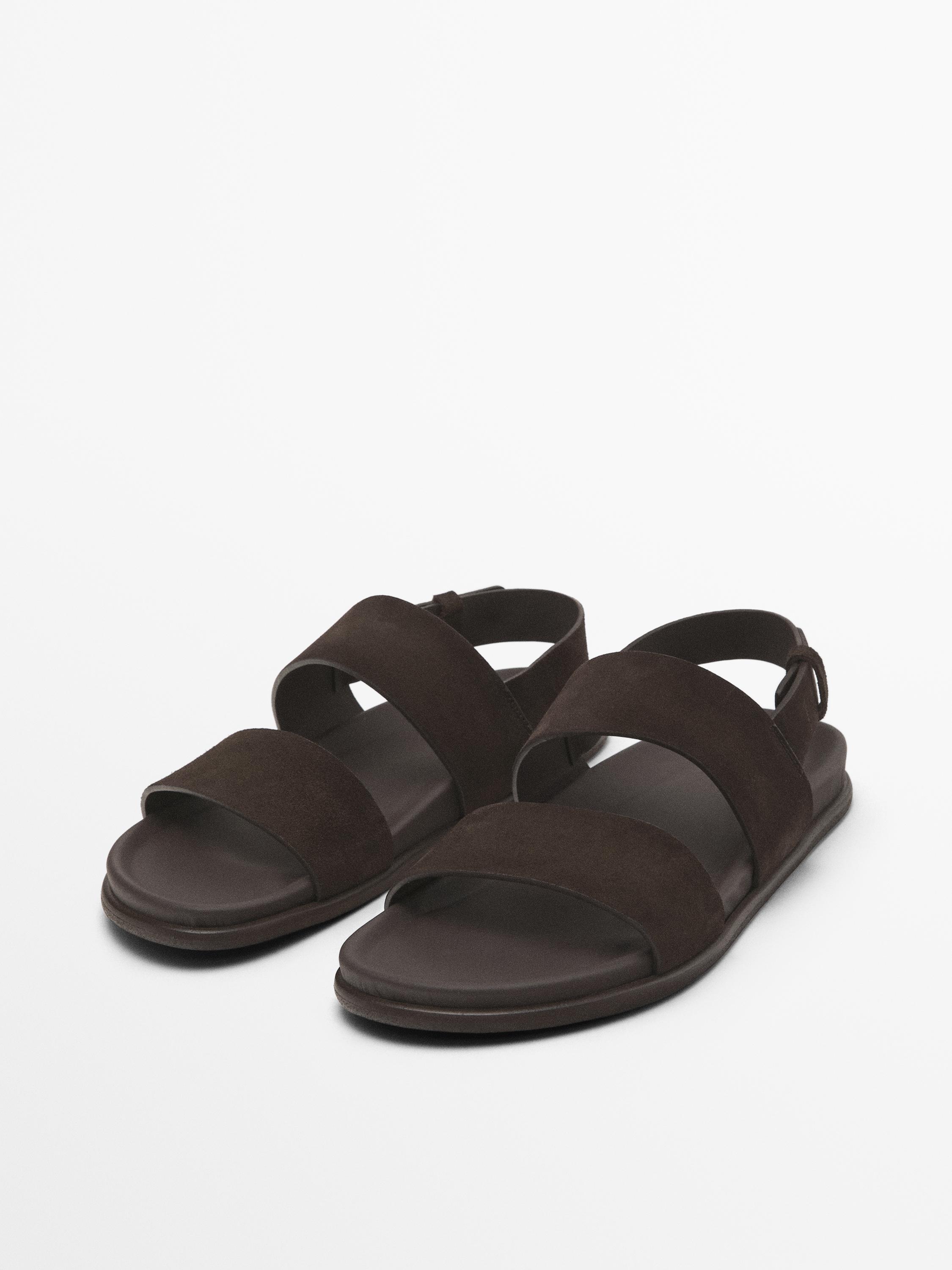 Split-leather slides