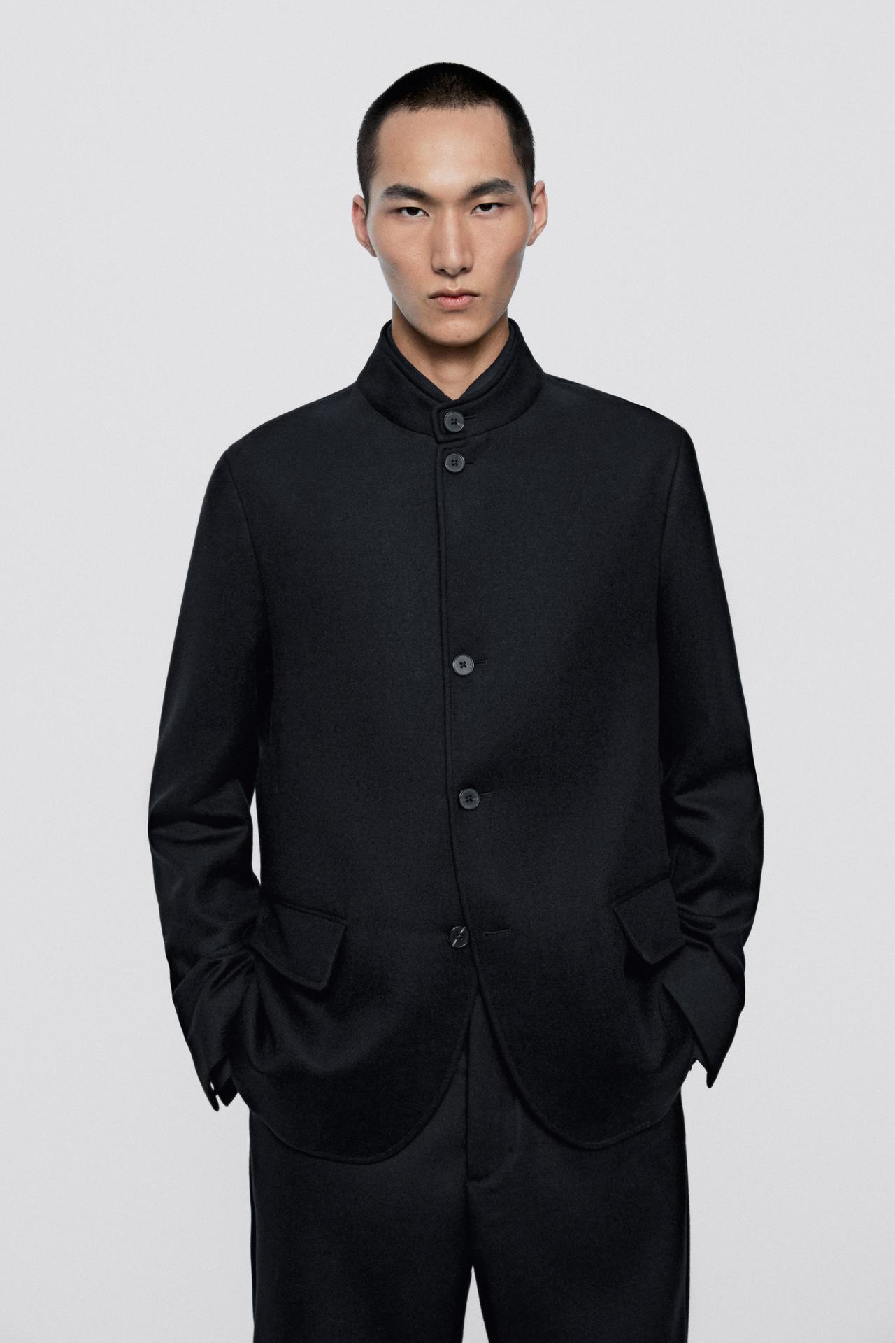 Wool double total look overshirt - LIMITED EDITION — Dark Blue