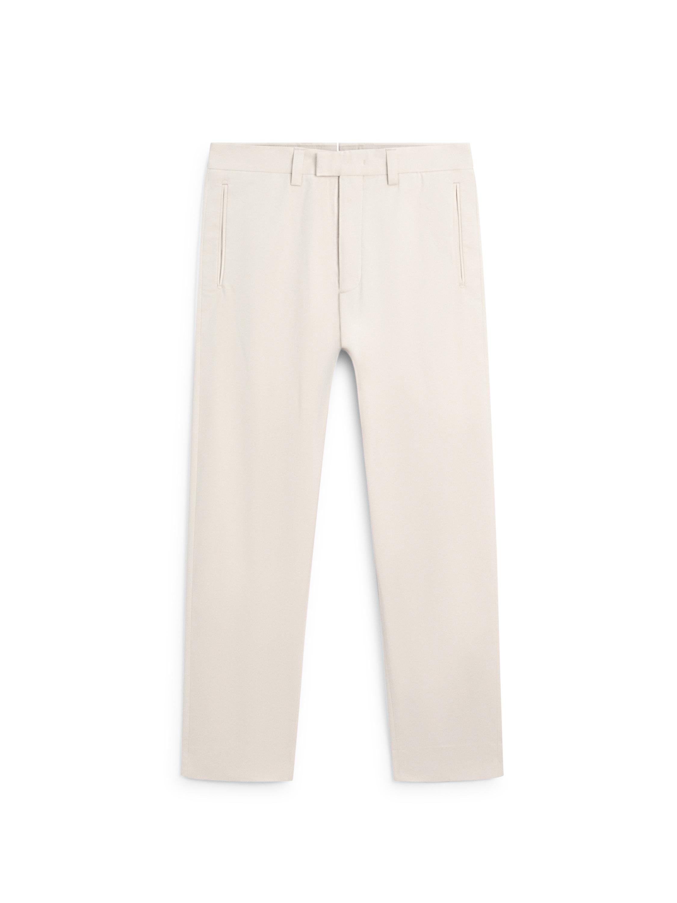 Tailored fit barrel trousers — BEIGE