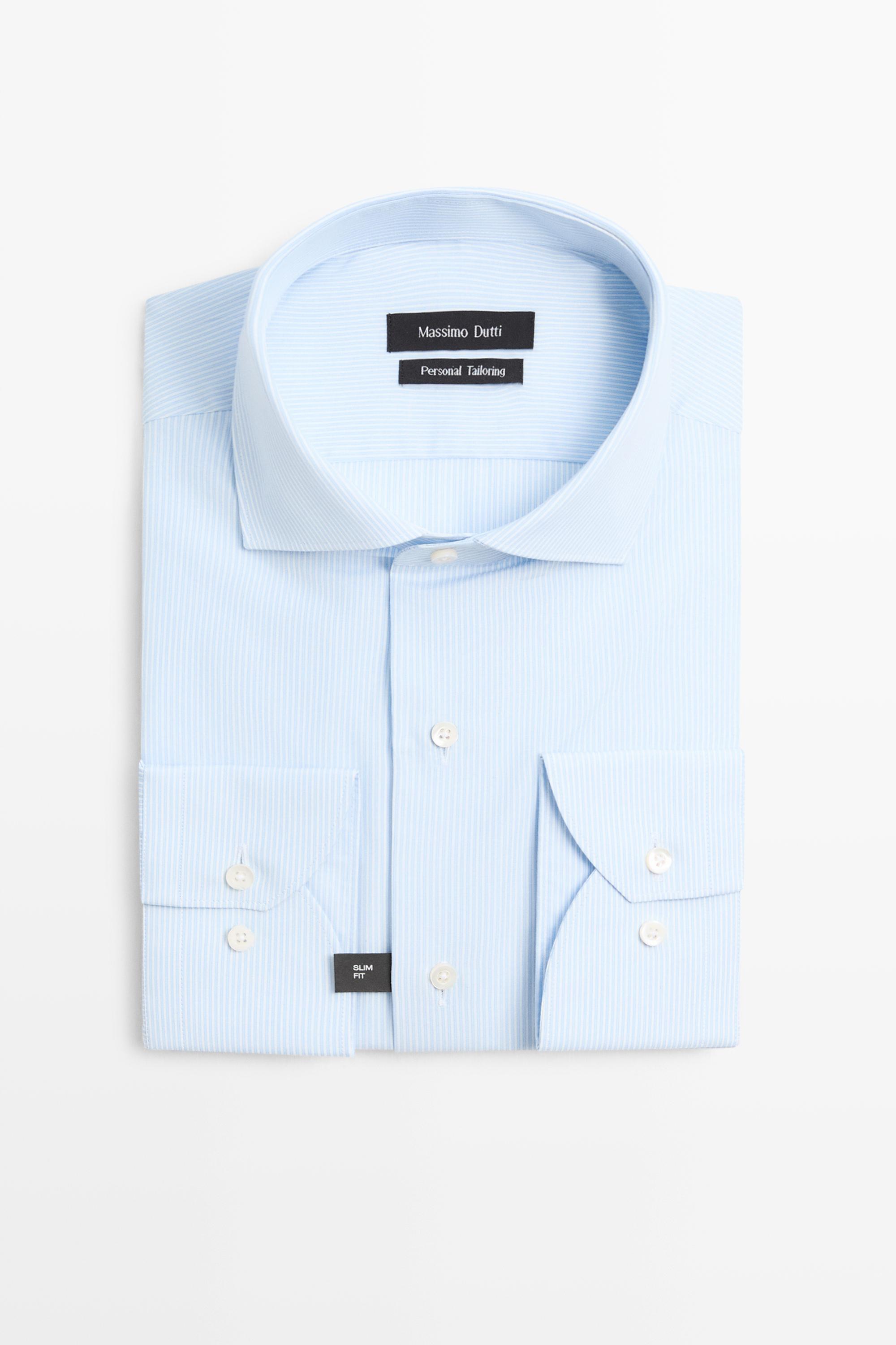 Camisa rayas slim fit tailored fit