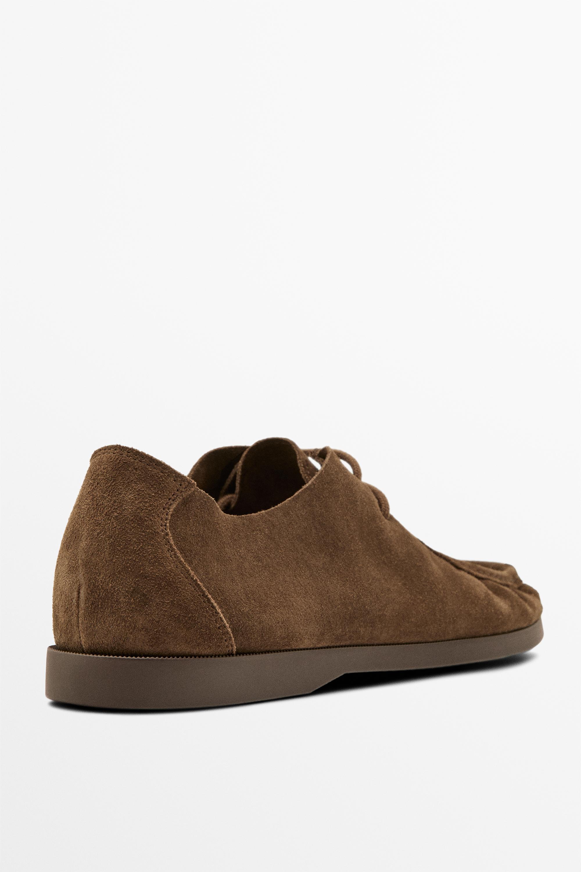 Soft leather boot-style shoes — OCHRE