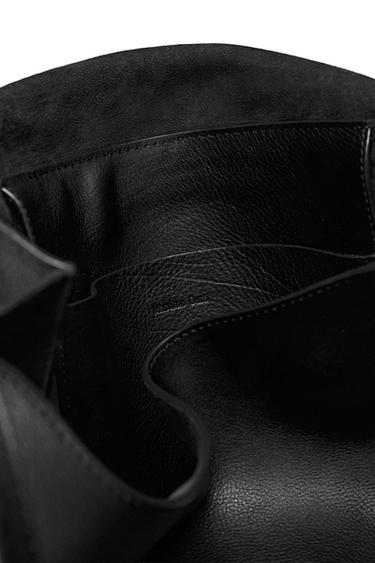 Small nappa leather bag - LIMITED EDITION — BLACK 8