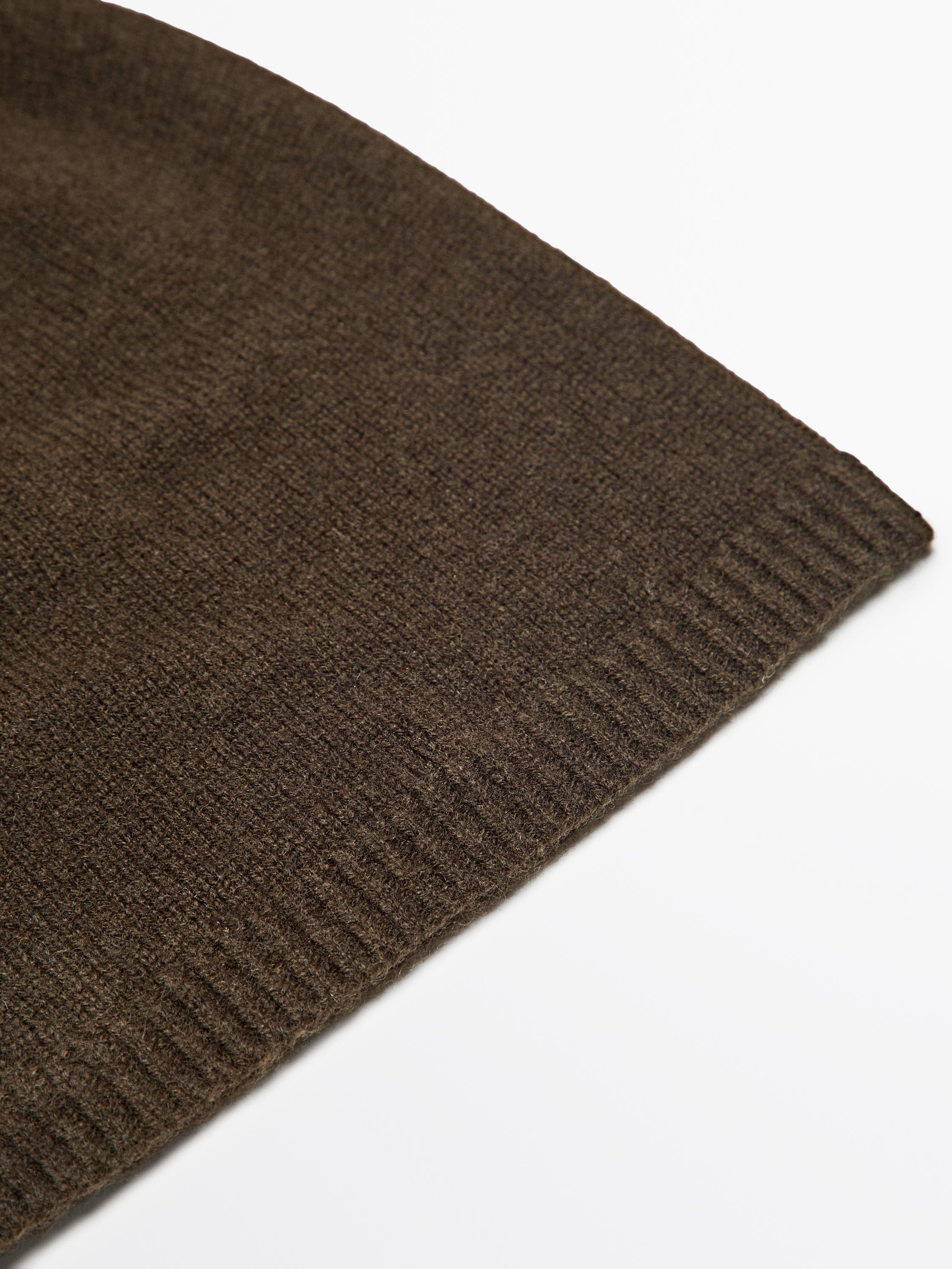 Fine knit beanie