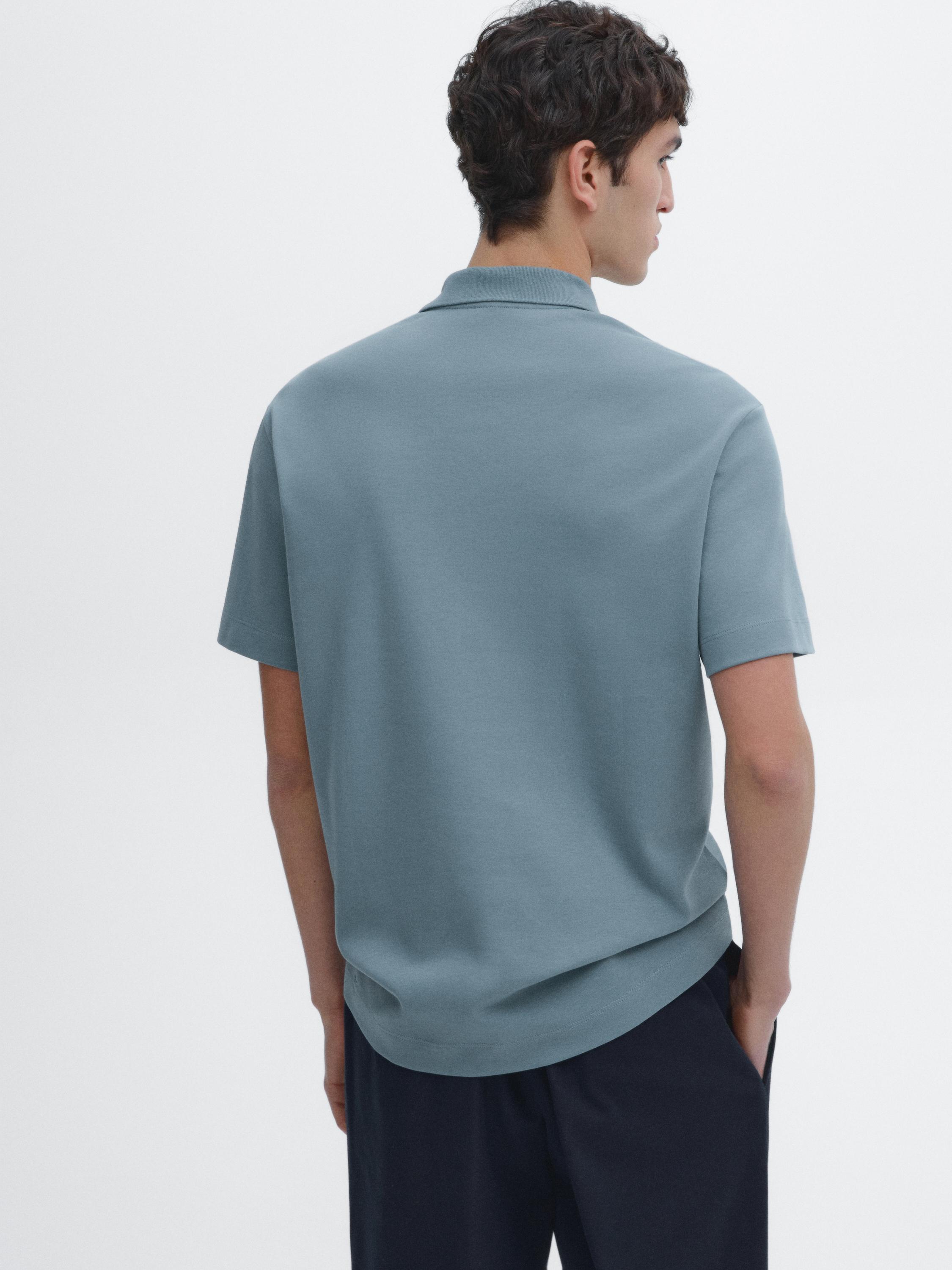 100% cotton short sleeve polo sweater