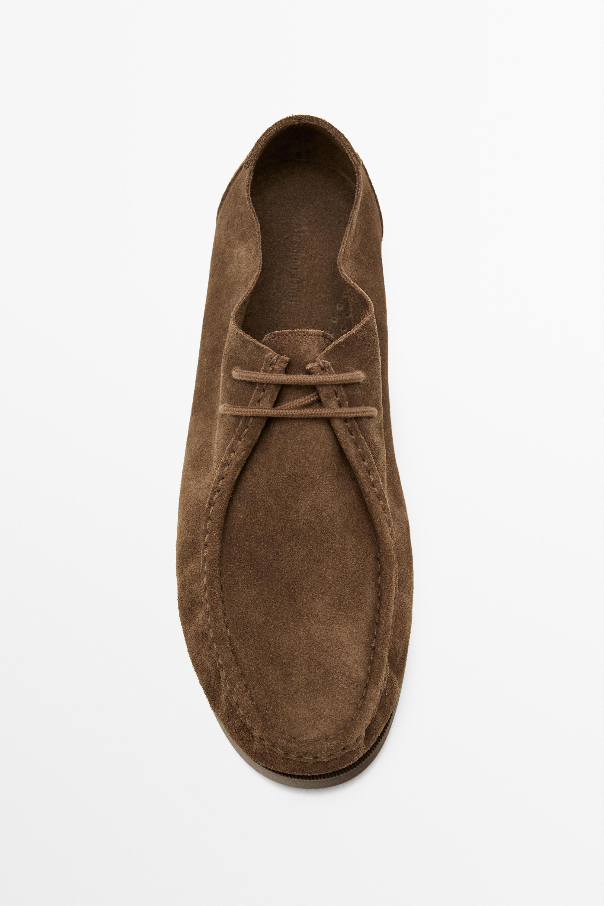 Soft leather boot-style shoes — OCHRE