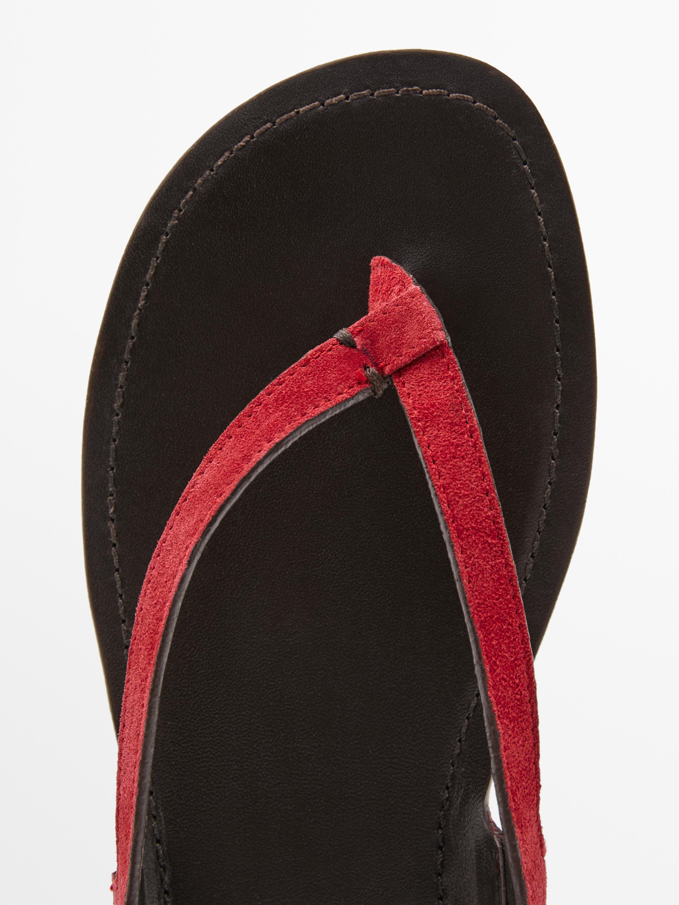 ★ Massimo Dutti★ Split Suede Flat Sandals 11704650600 11704650600-o1.jpg?ts=