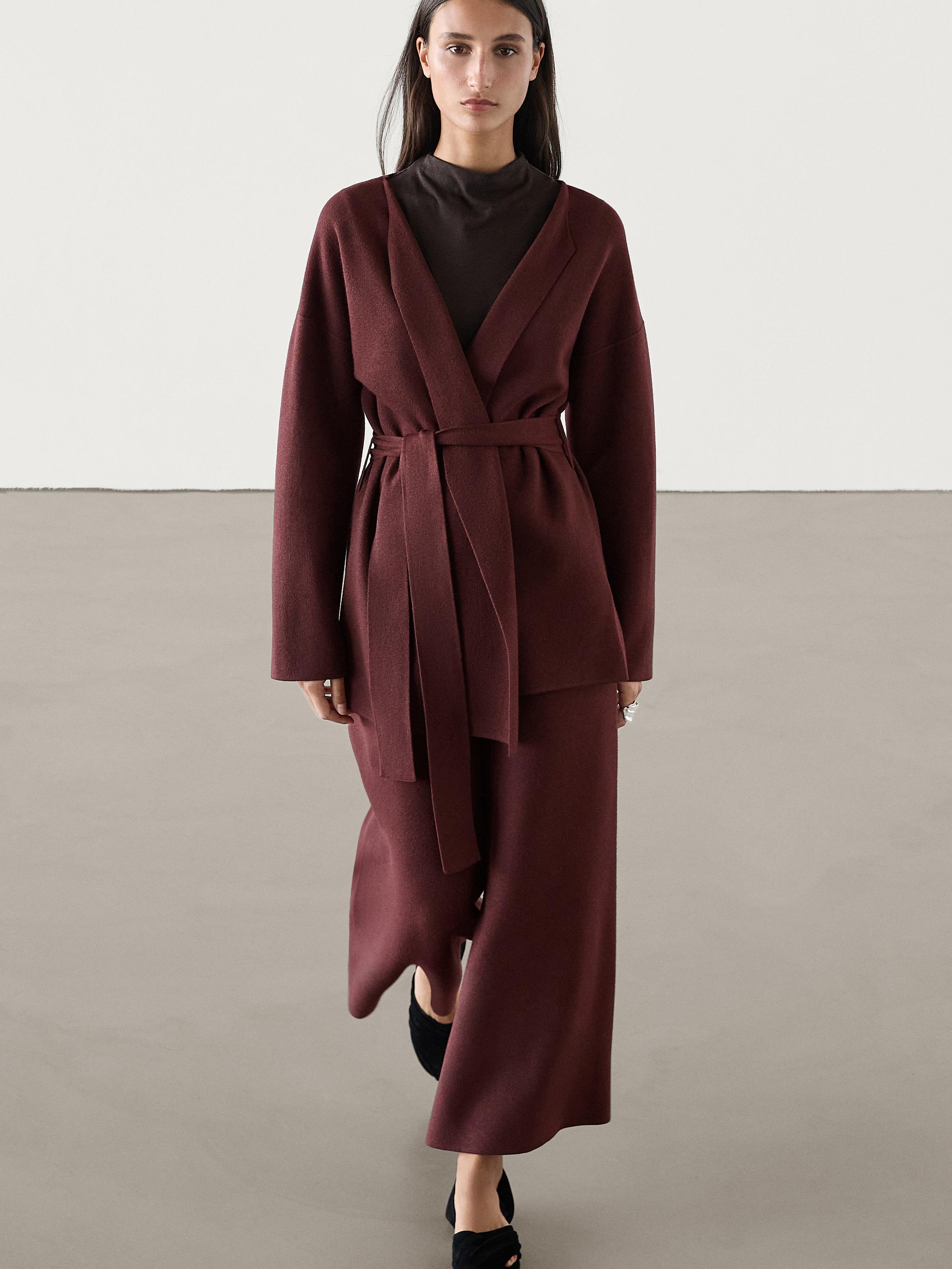 Cropped co-ord trousers
