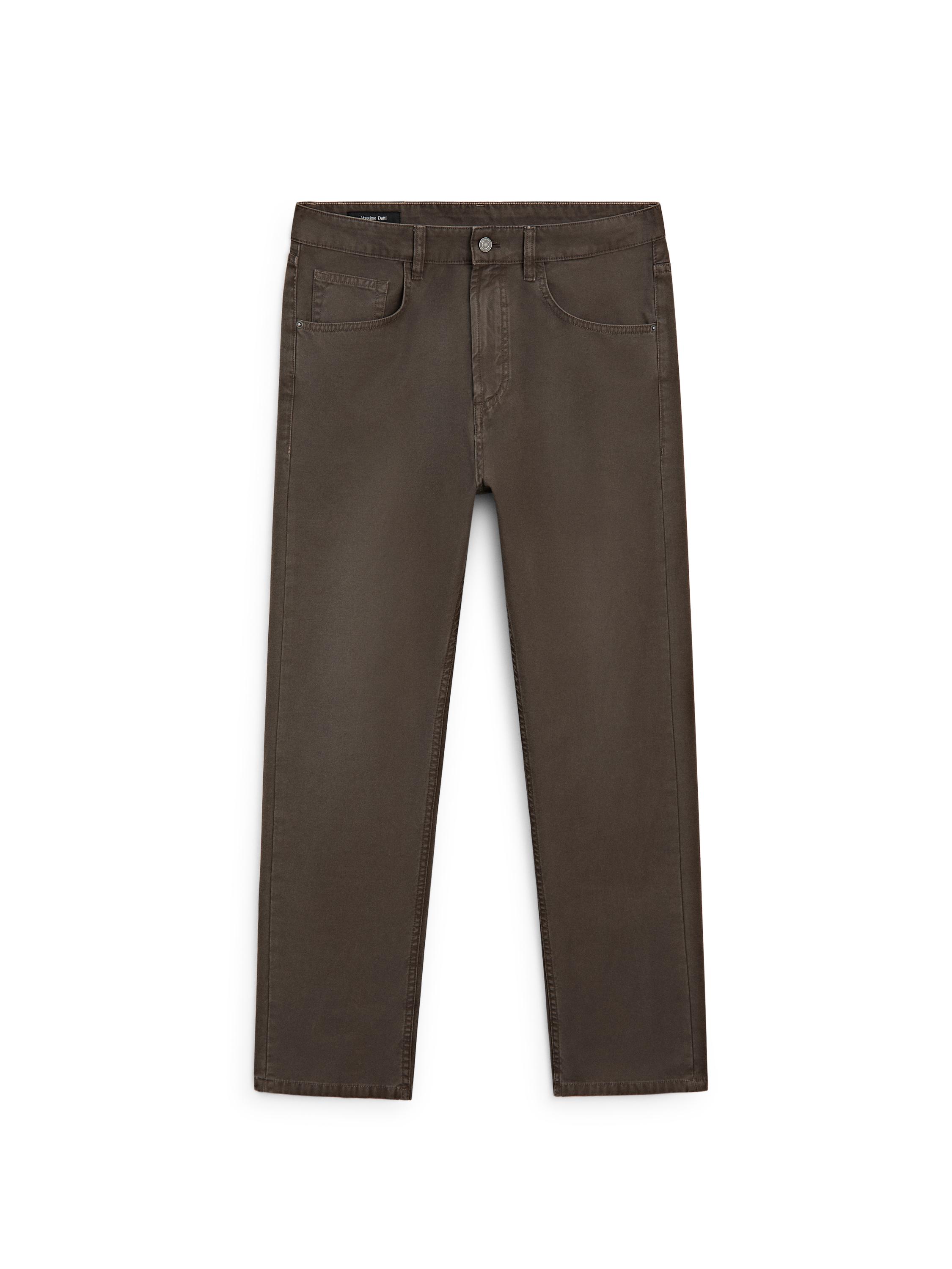Relaxed-fit jeans — BROWN