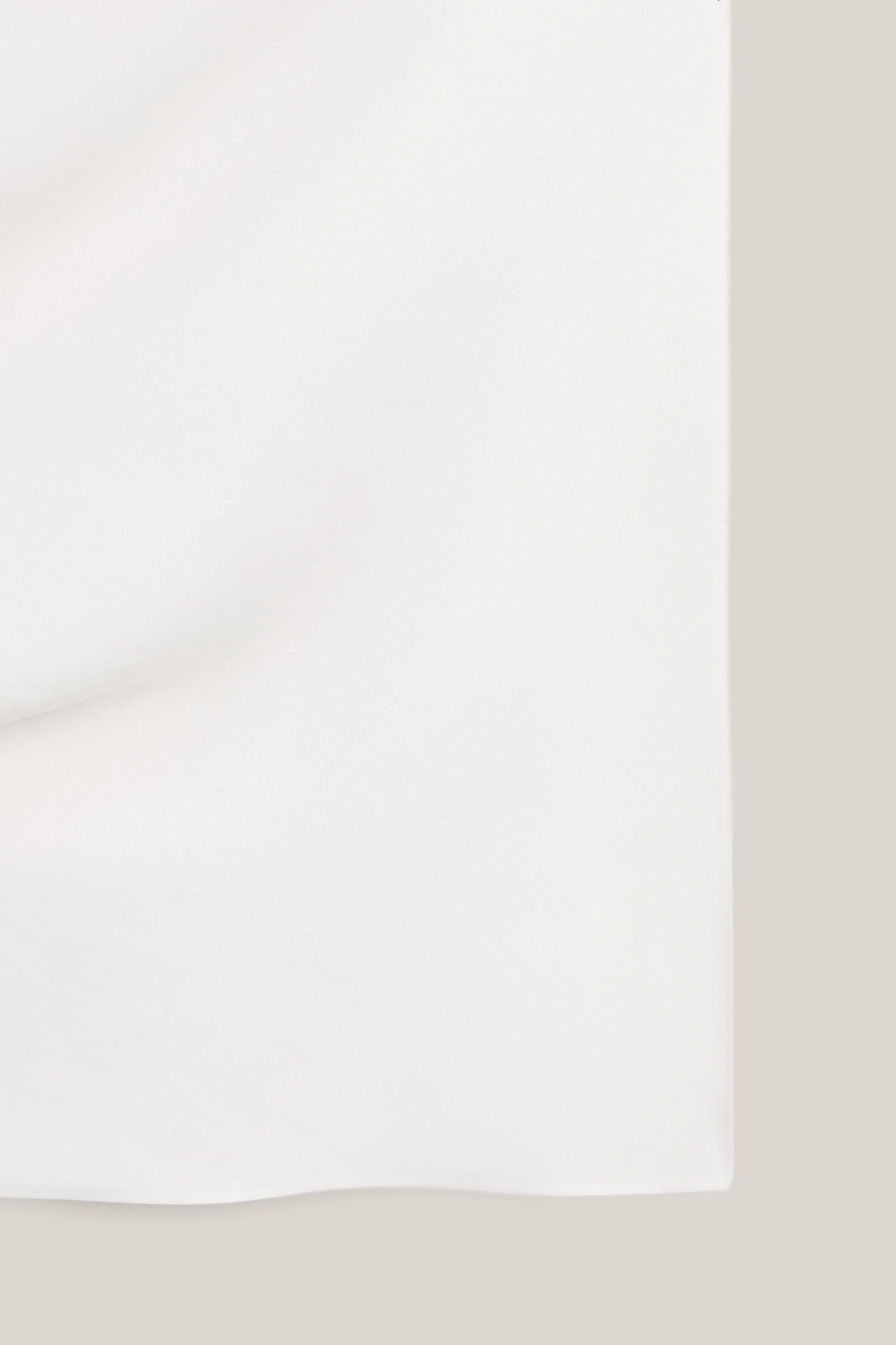 100% linen asymmetric top with cowl neck - LIMITED EDITION — WHITE