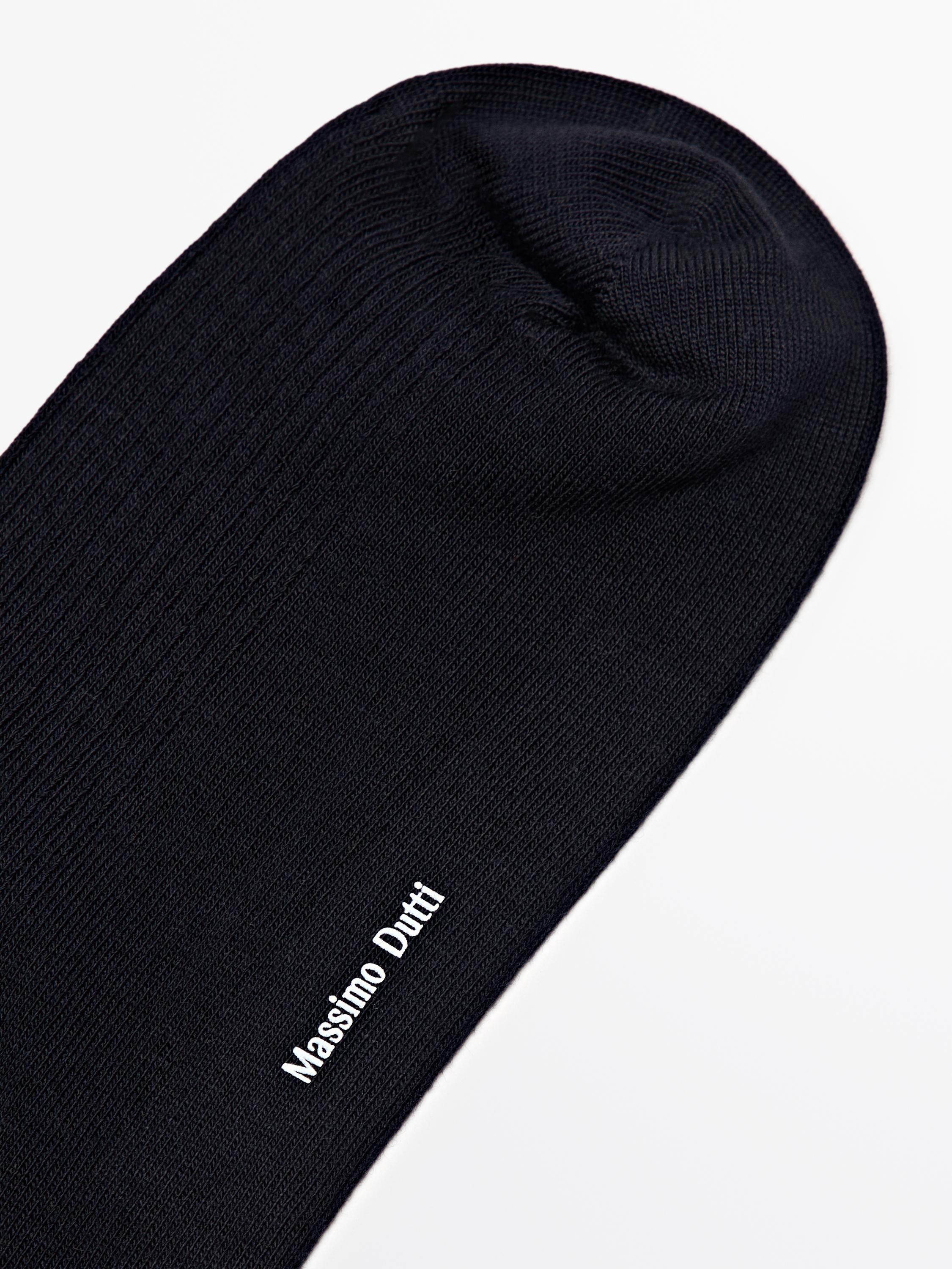 Ribbed sports socks in a wool blend