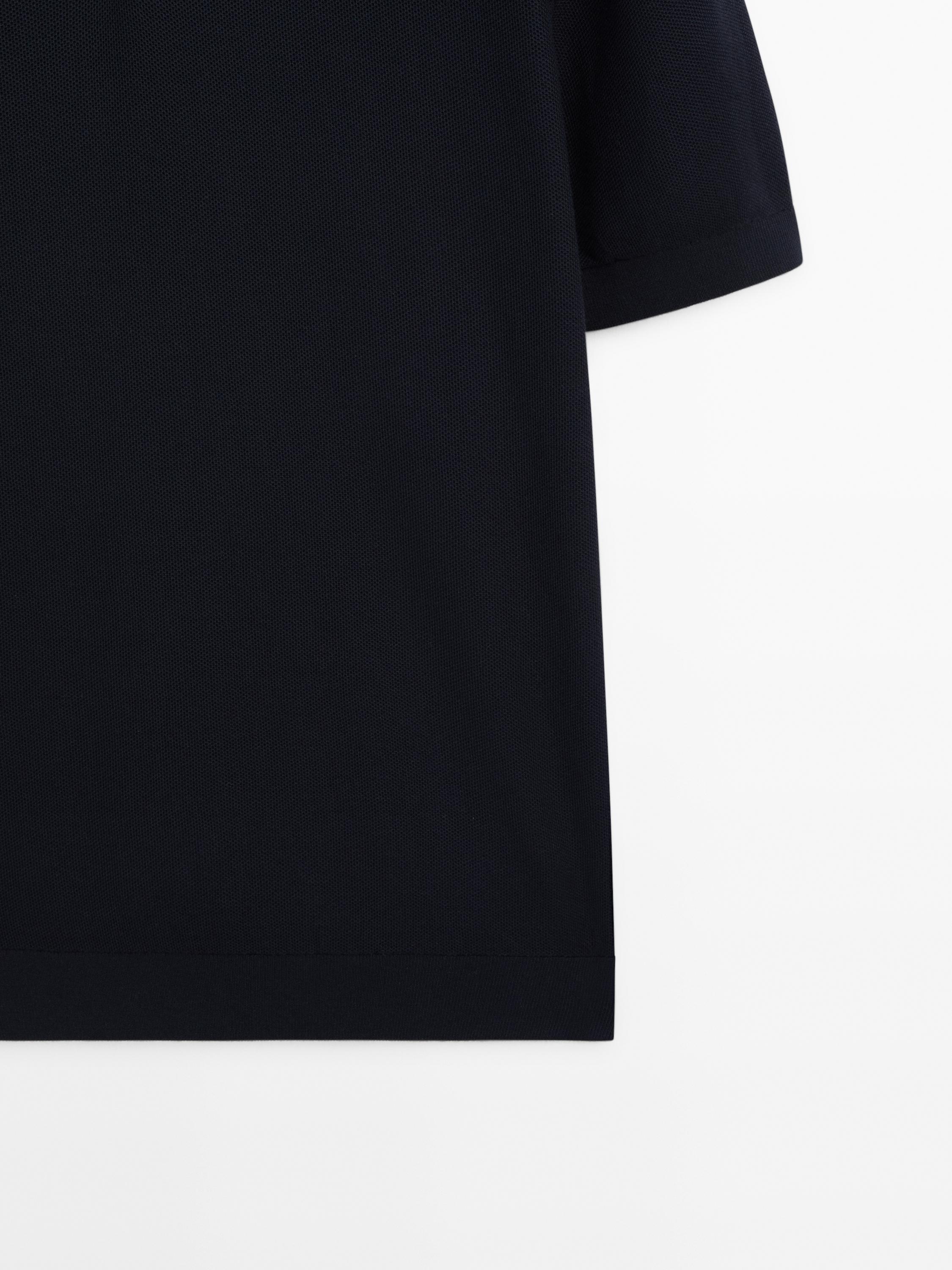Polo en maille 100 % coton