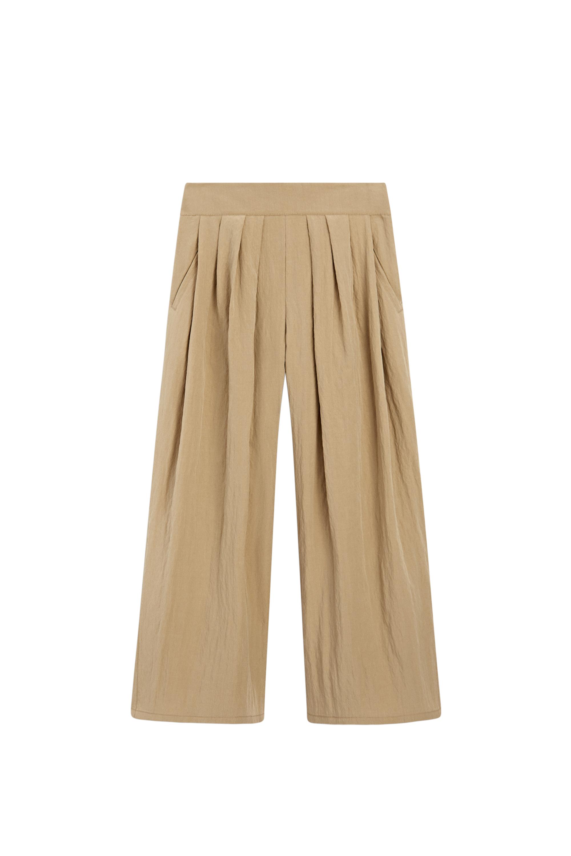 パンツ MASU PLEATED PANTS 25ss camel 05058358742-c.jpg?ts=1775651716728