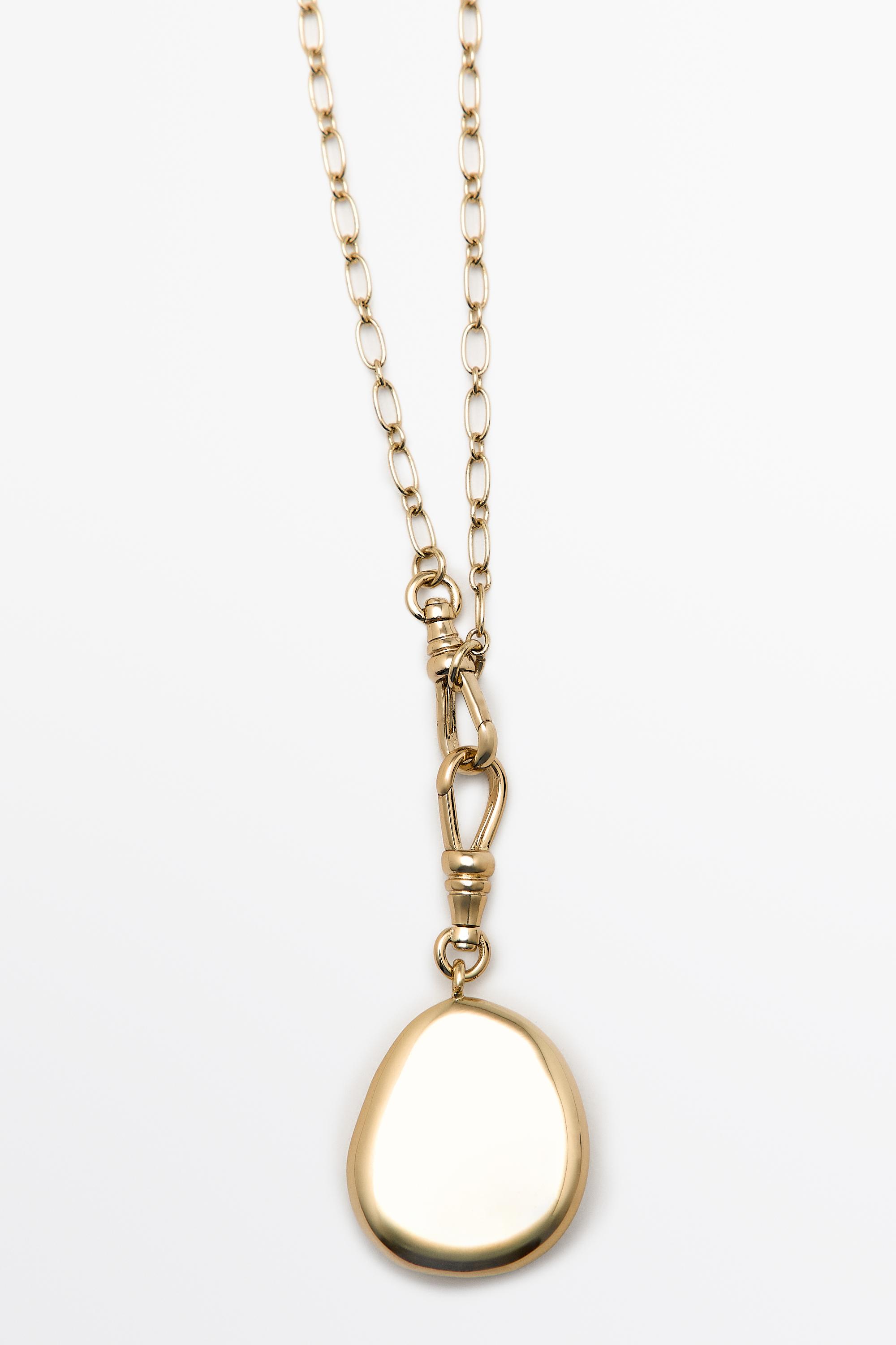 Massimo Dutti Oval charm görsel 8