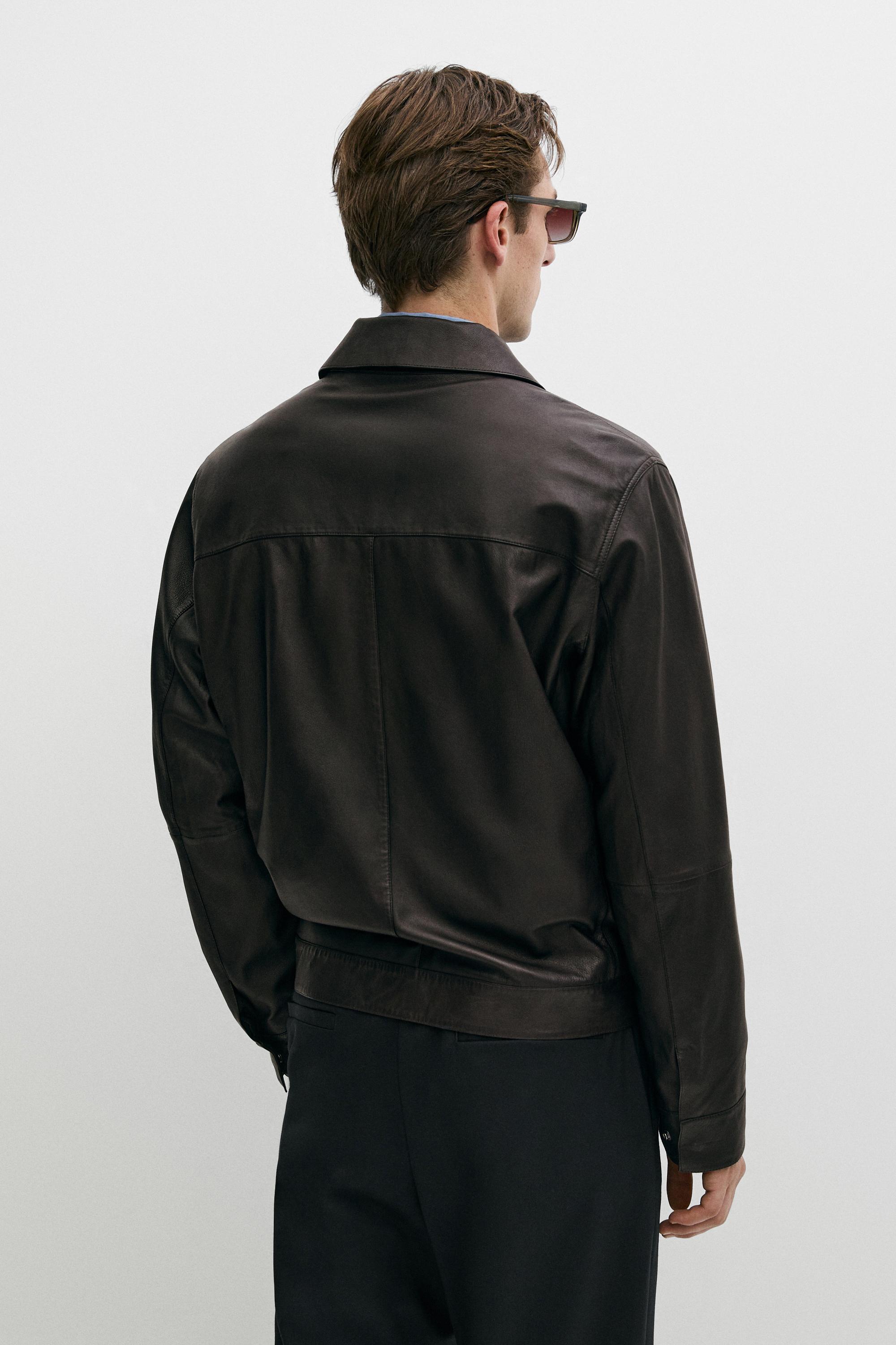 Men's Leather Jackets - Massimo Dutti - US