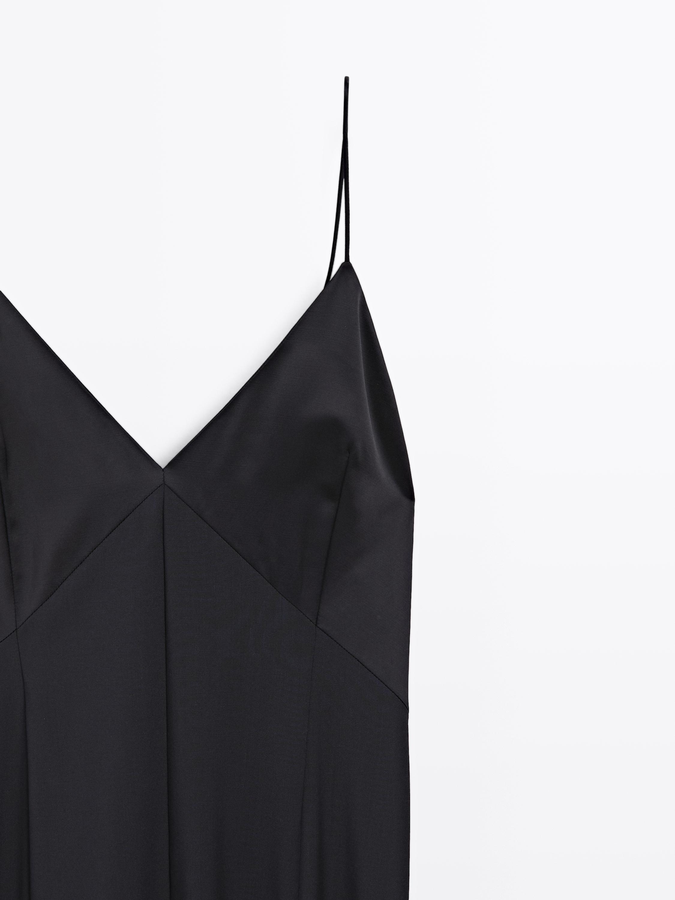 Long godet dress - STUDIO