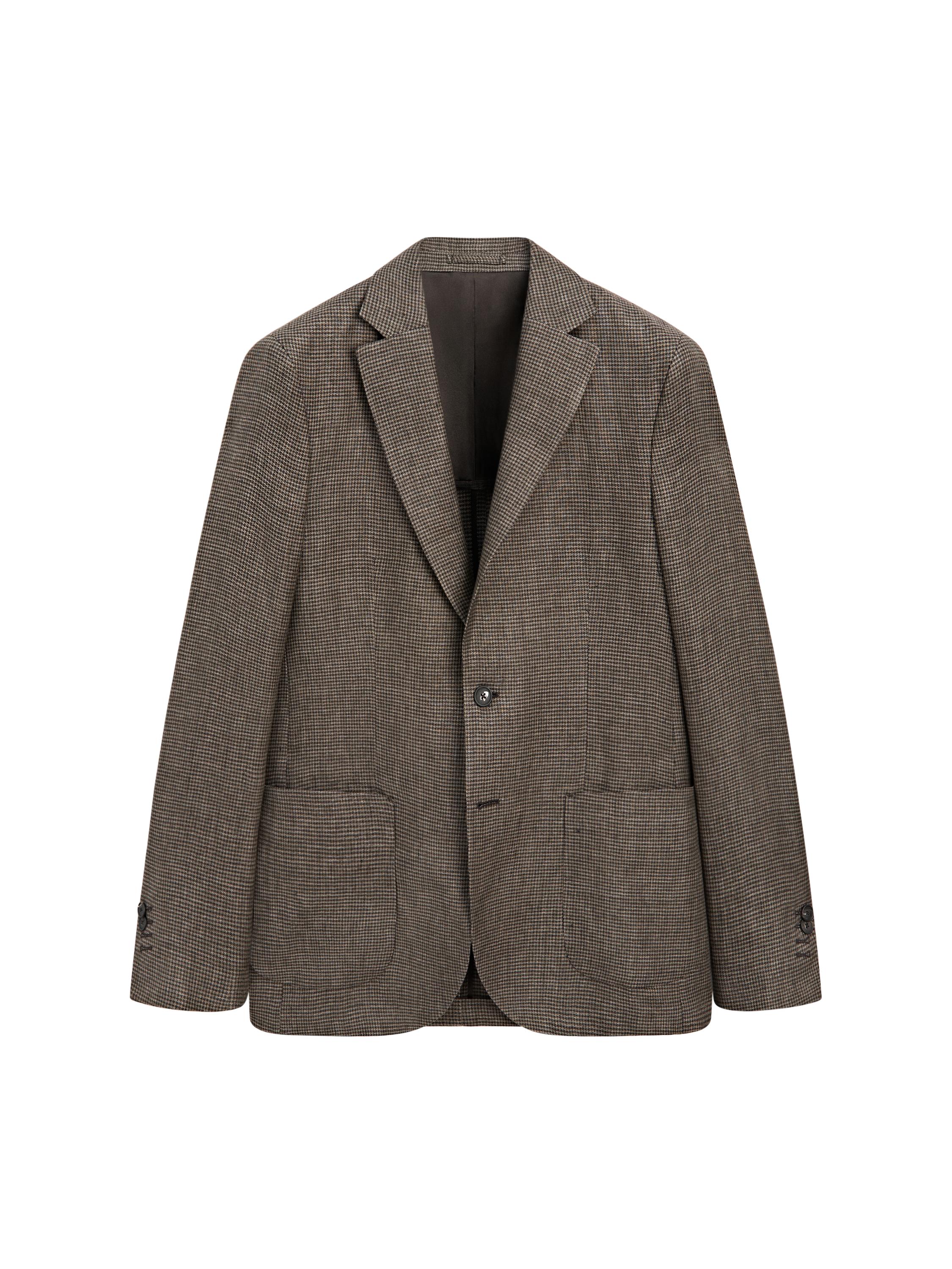 100% linen blazer with pocket details — OCHRE