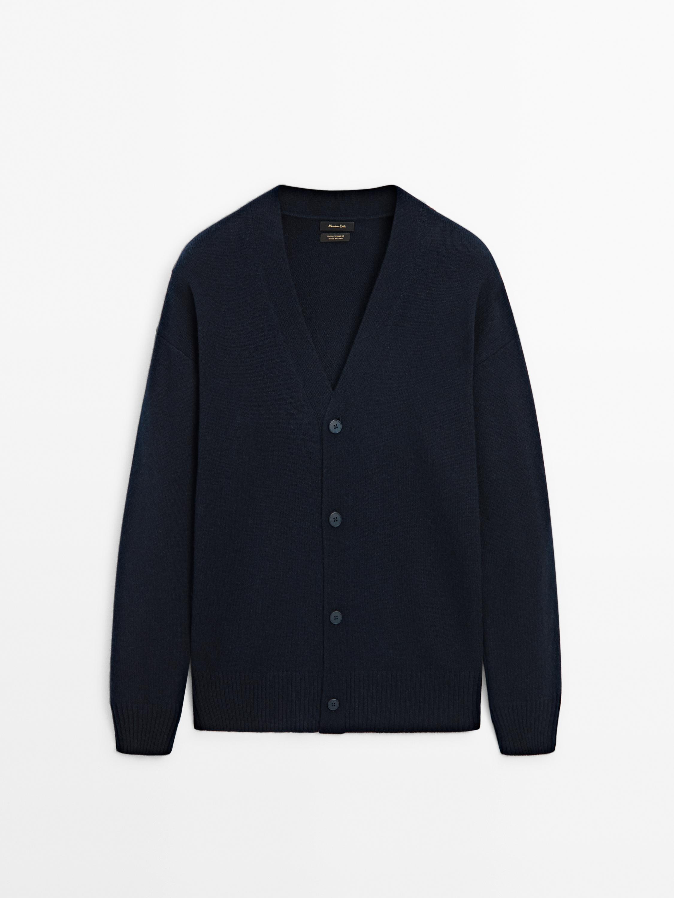 Massimo dutti cardigan mens best sale