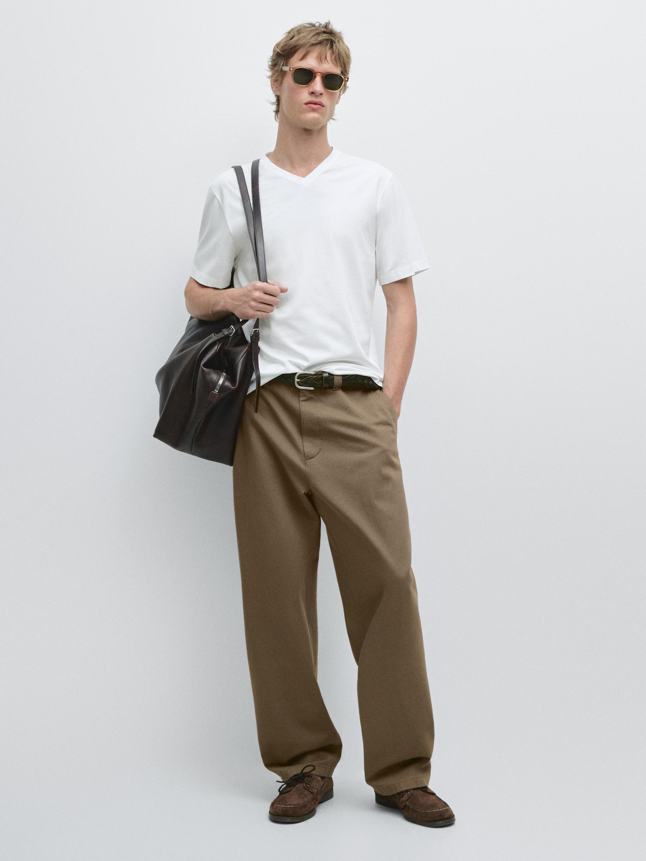 100% cotton short-sleeved T-shirt