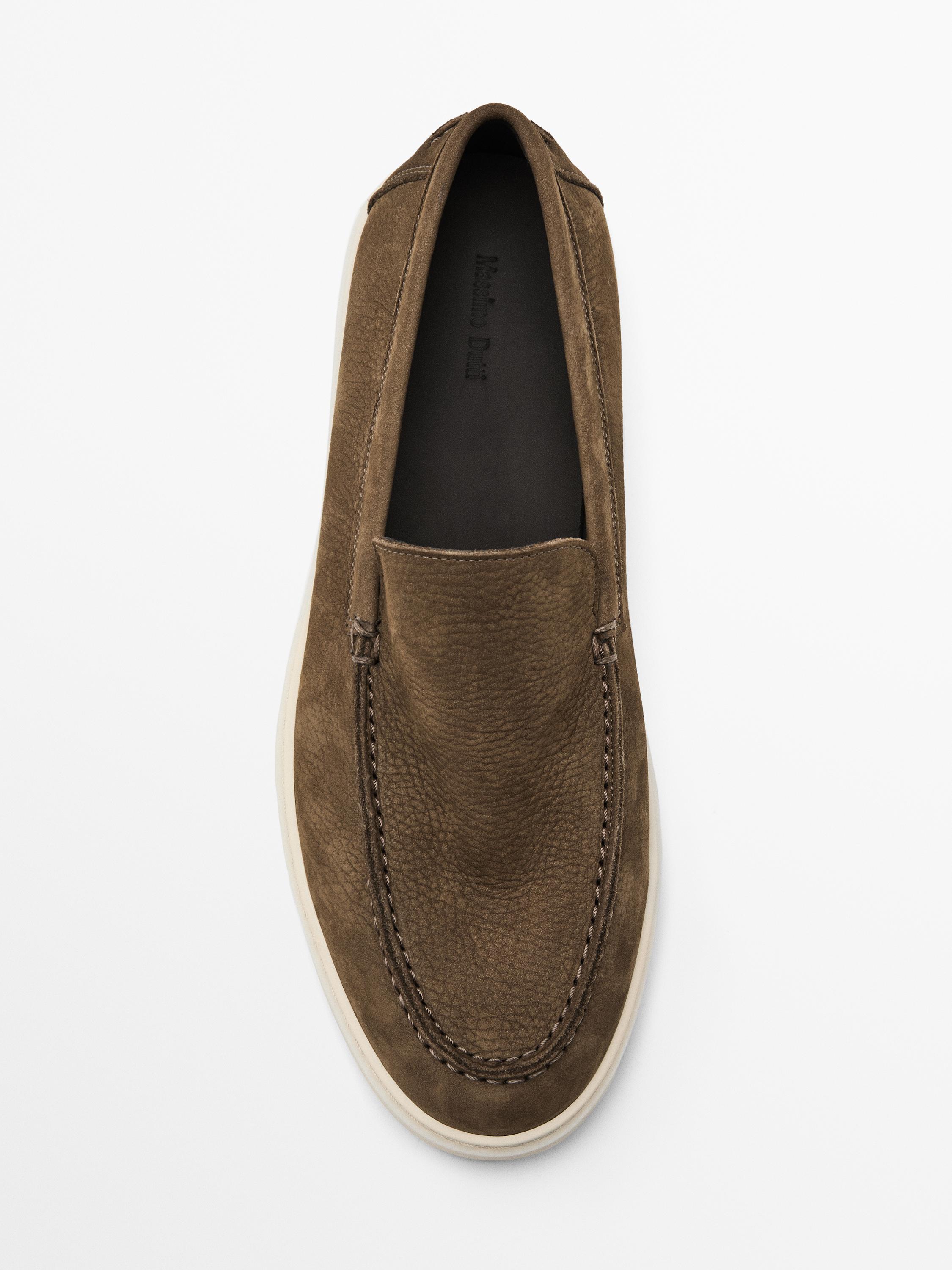 Nubuck loafers