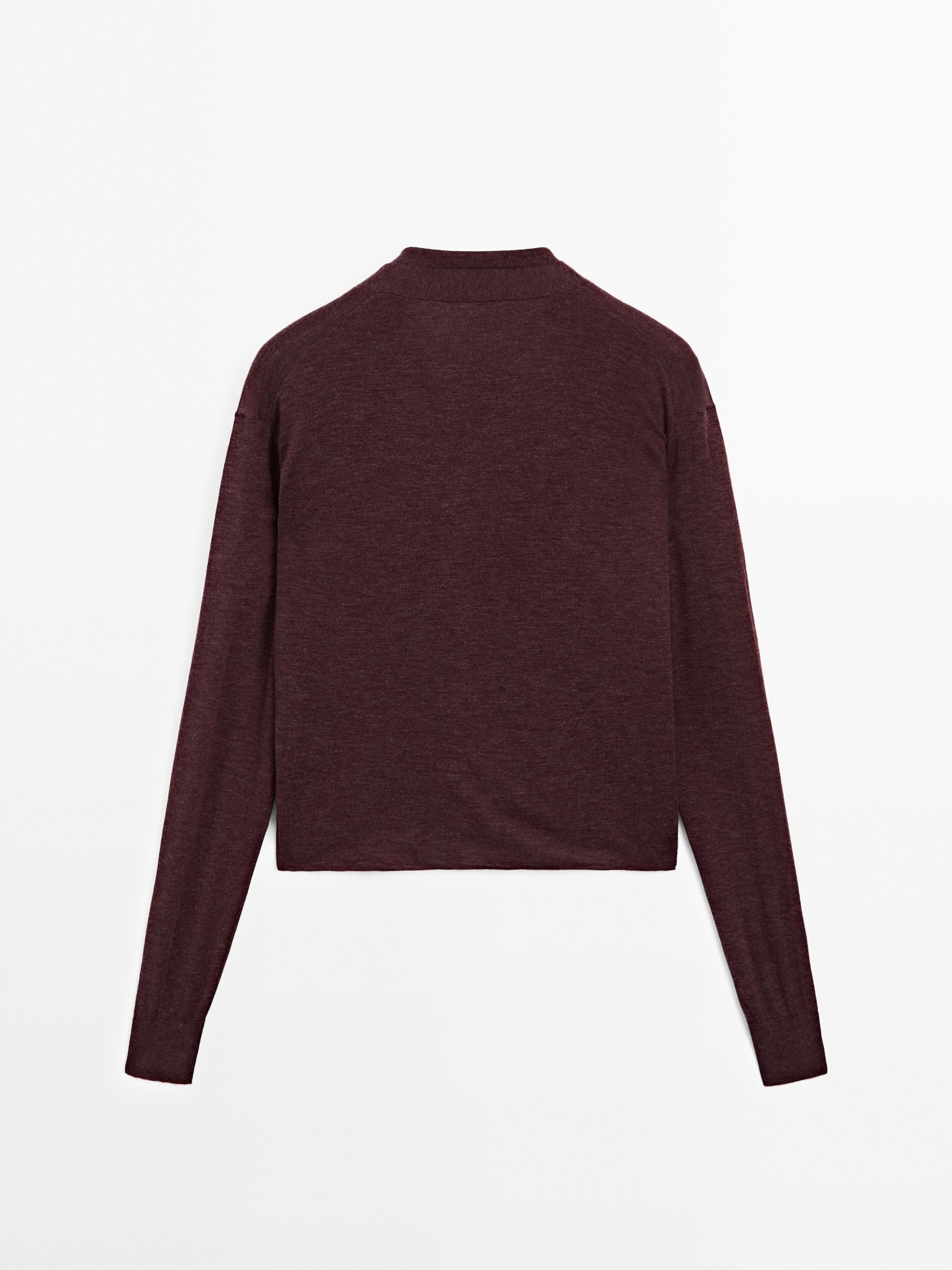 100% wool multi-way knit cardigan - STUDIO