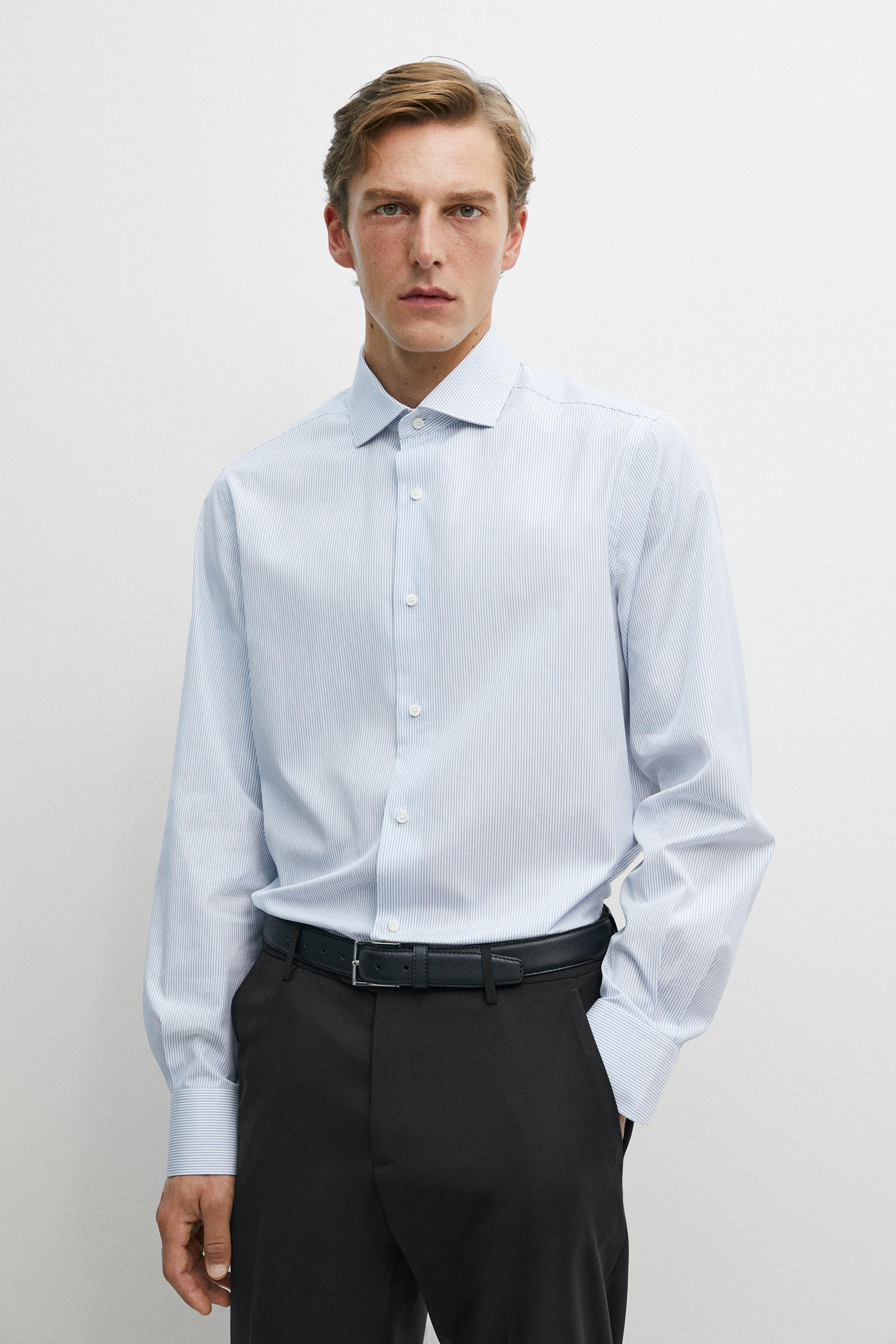 100% Cotton Striped Shirt