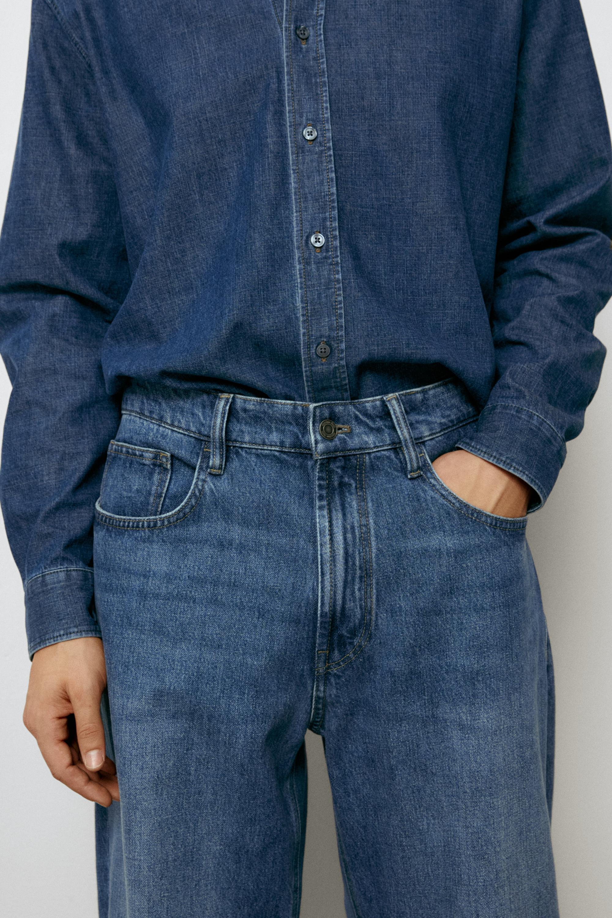 Barrel fit jeans — BLUE
