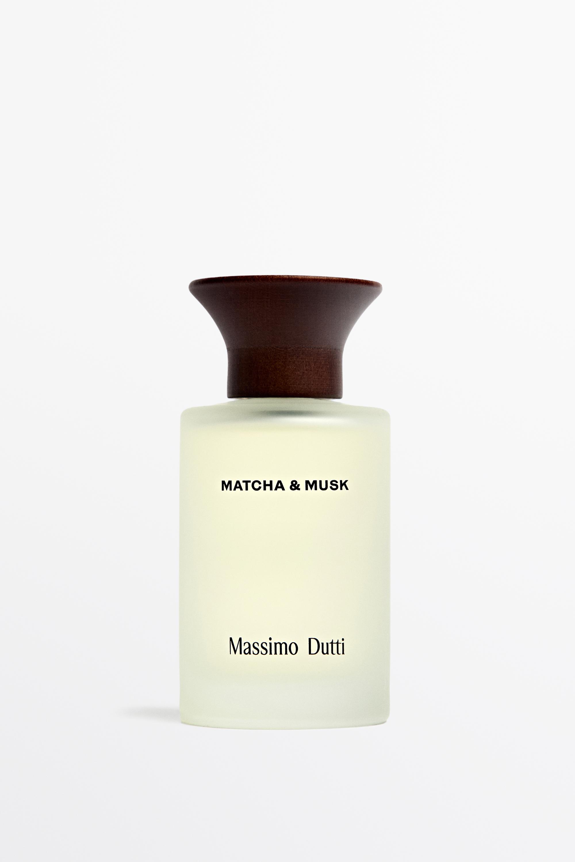 (100ML) MASSIMO DUTTI MATCHA & MUSK EAU DE PARFUM — PALE GREEN