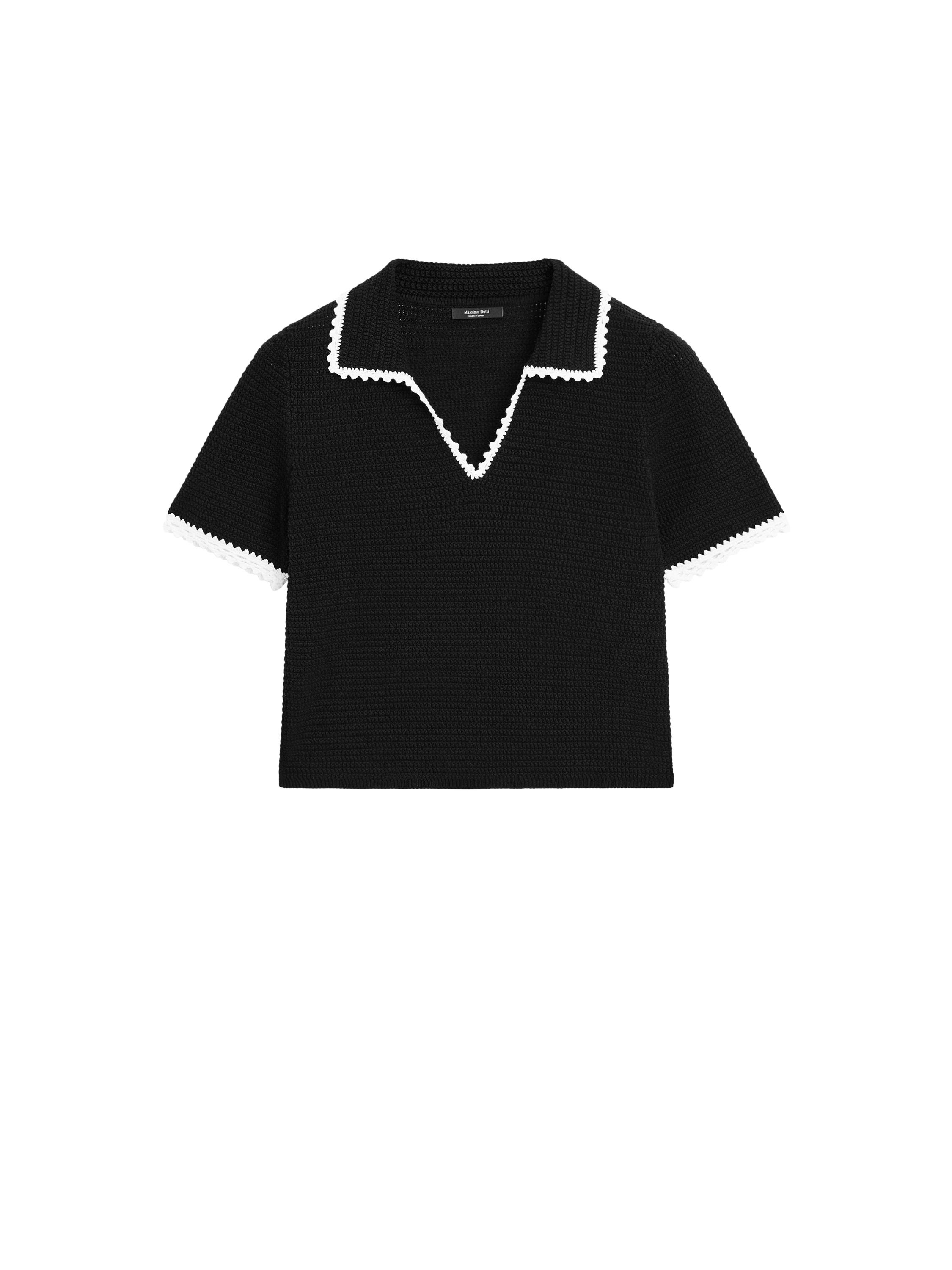 ★Massimo Dutti★ Short sleeve cotton knit polo shirt 00954382700-o6.jpg?ts=