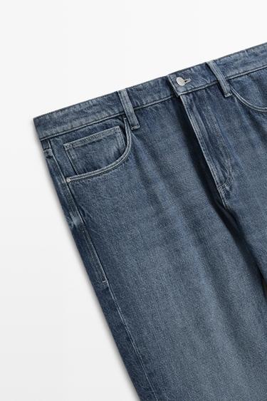 Enzymatic slim fit jeans — INDIGO 9
