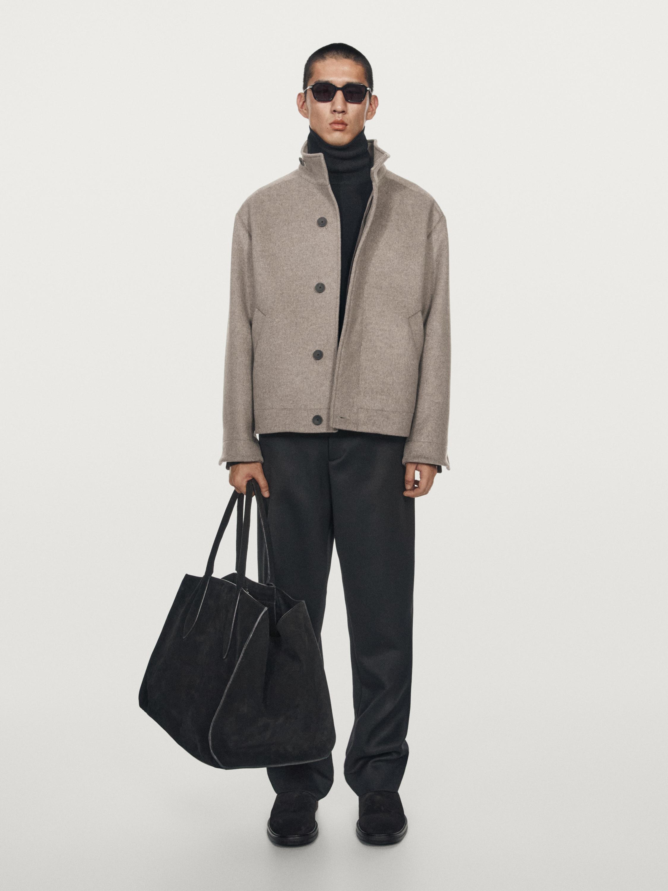 Rectangular sunglasses with metal temples