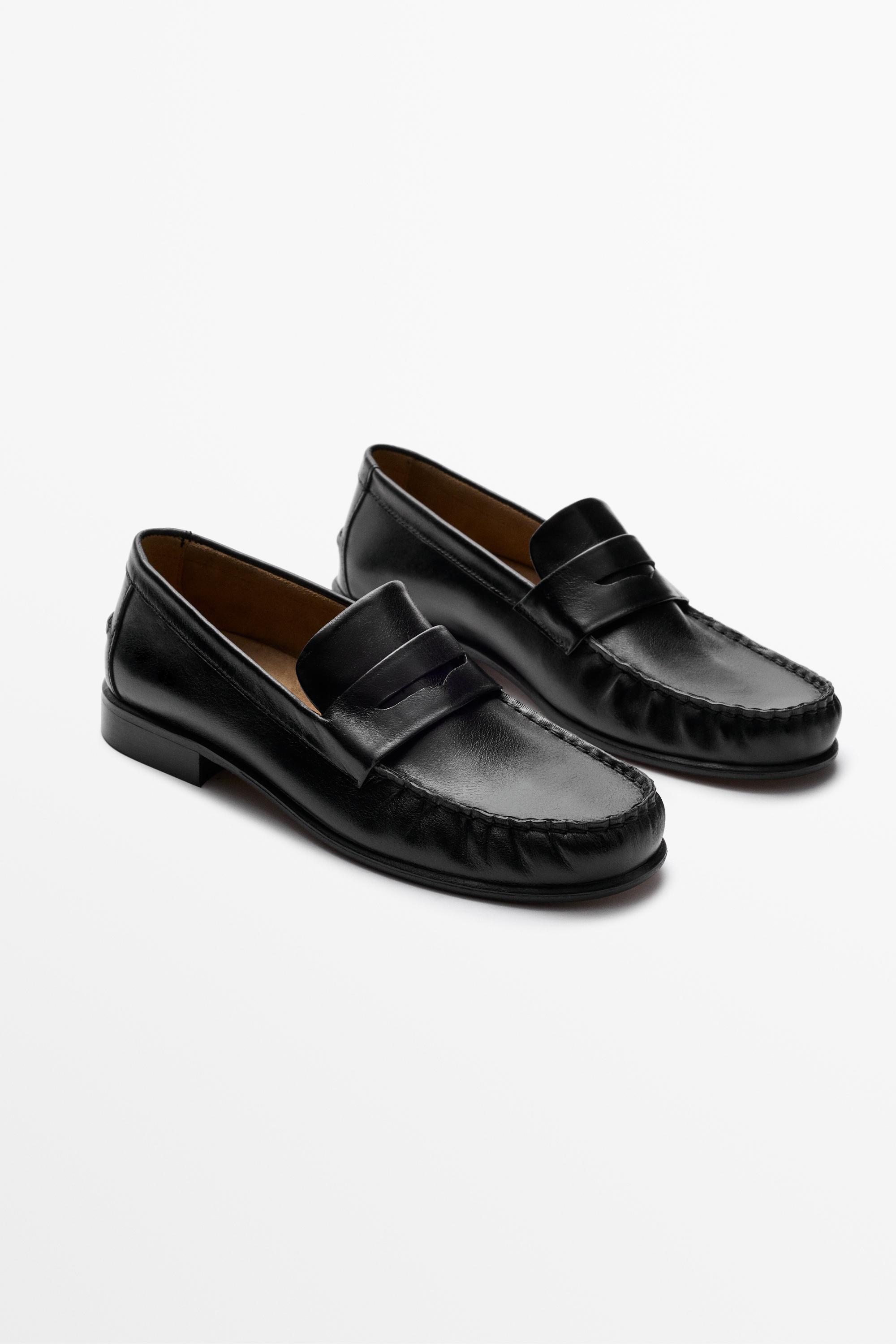 Mocasín piel antifaz