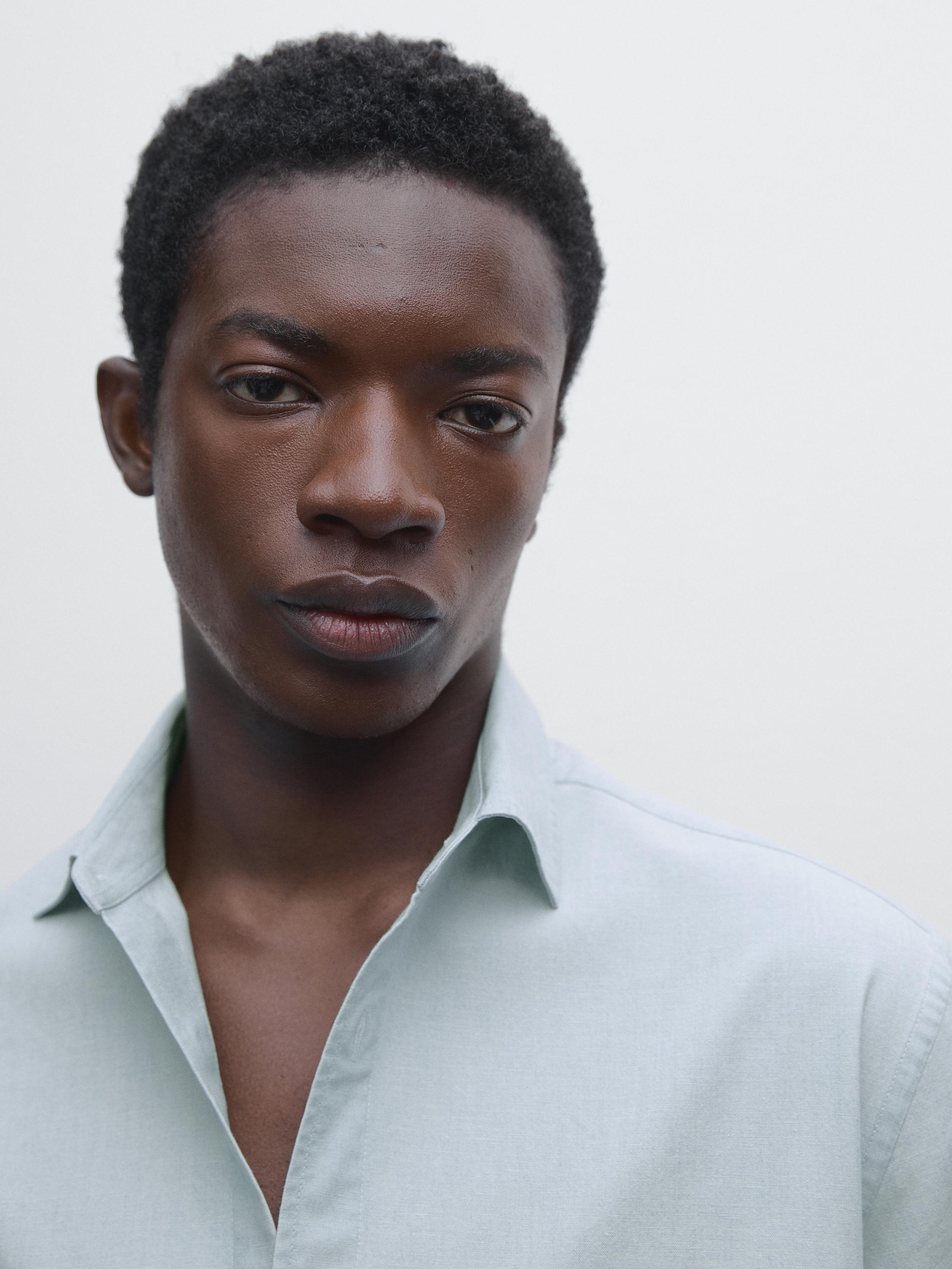 Ντένιμ πουκάμισο slim fit