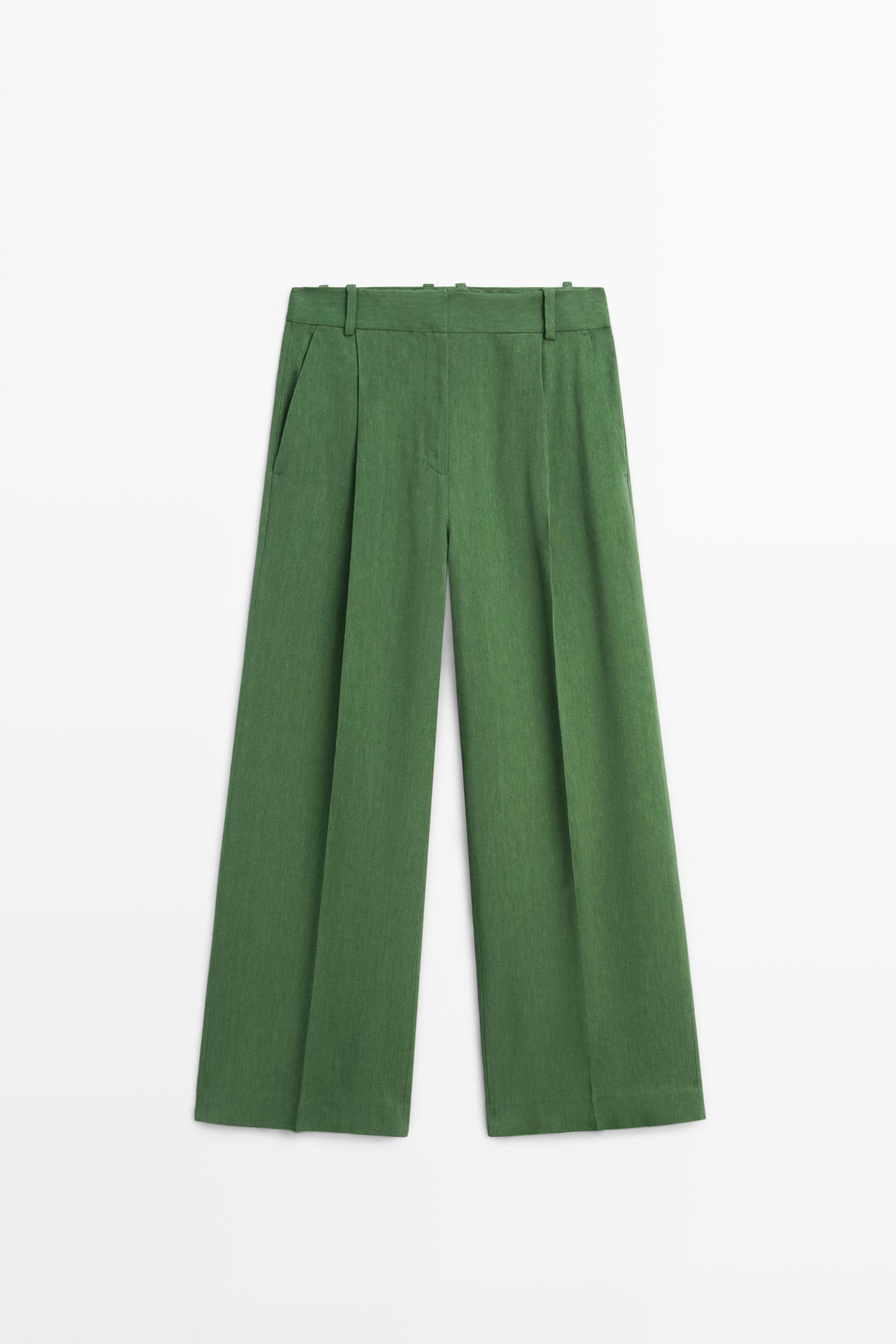 Pantalon fluido total look