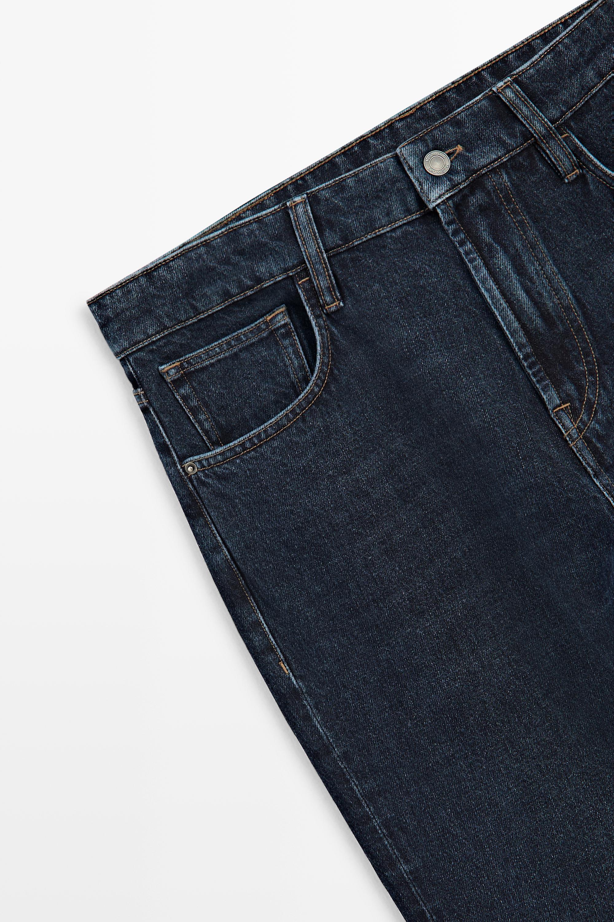 Tapered fit jeans — Dark Blue
