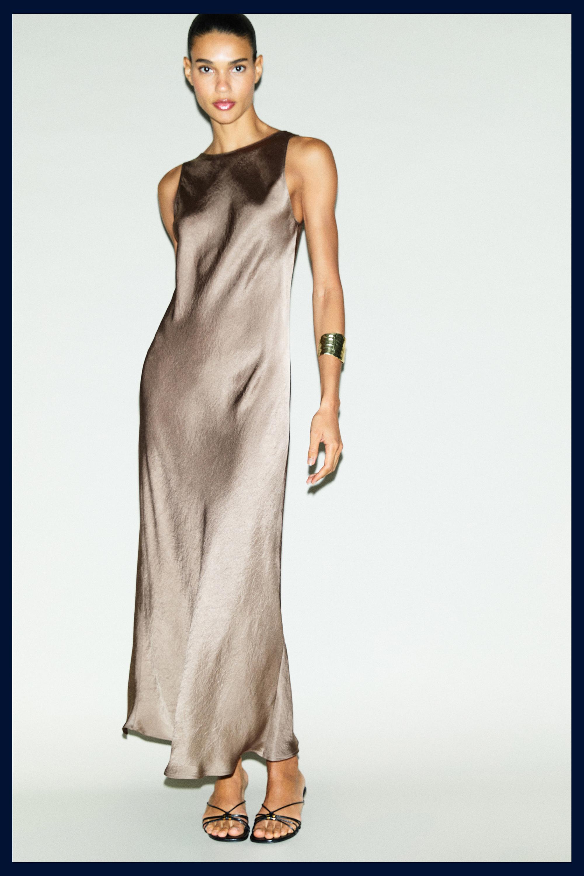 Flowing midi dress — TOFFEE