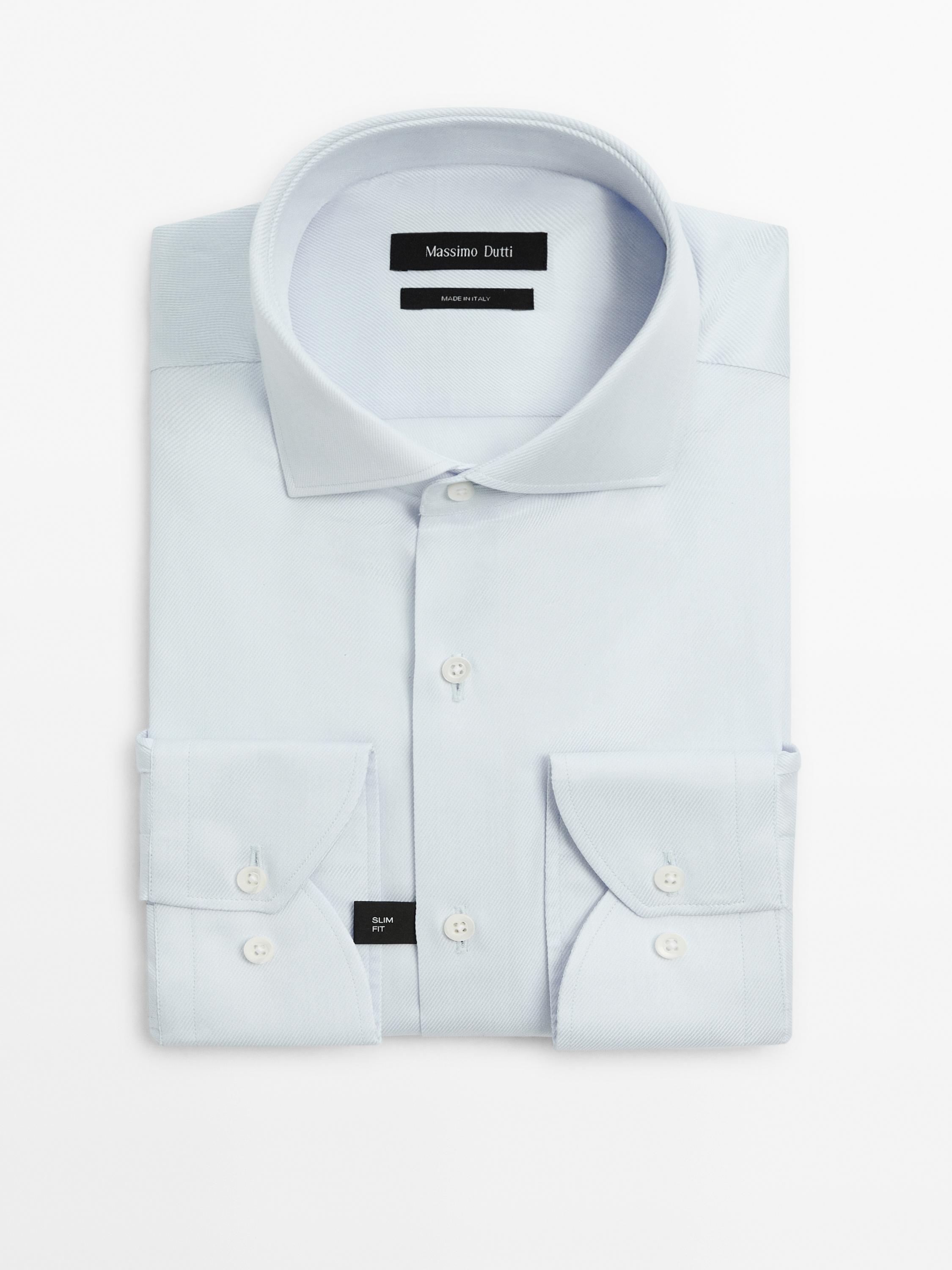 100% cotton twill shirt