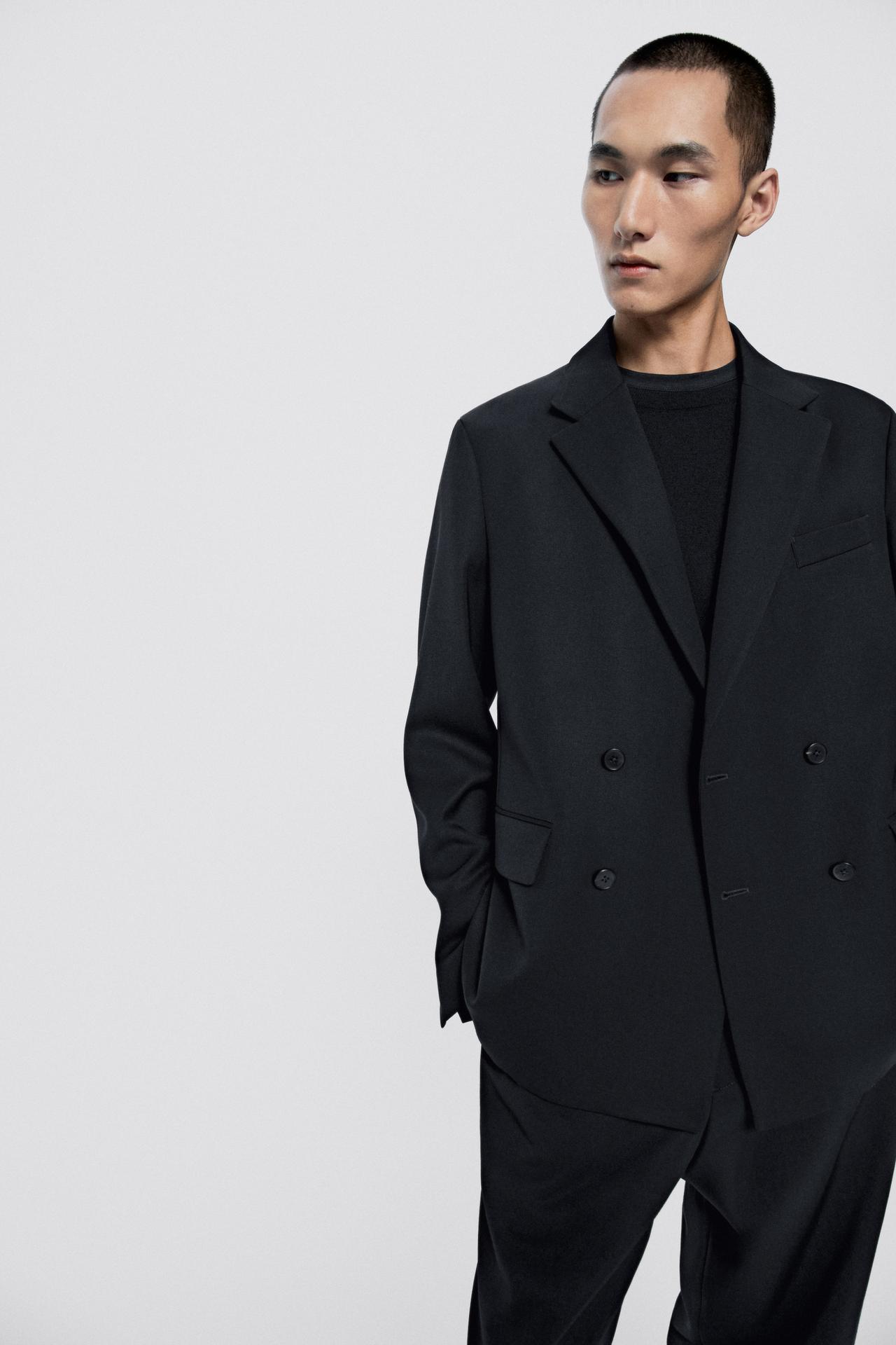 100% wool suit blazer - LIMITED EDITION — NAVY BLUE