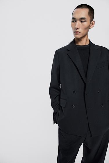 100% wool suit blazer - LIMITED EDITION — NAVY BLUE 4