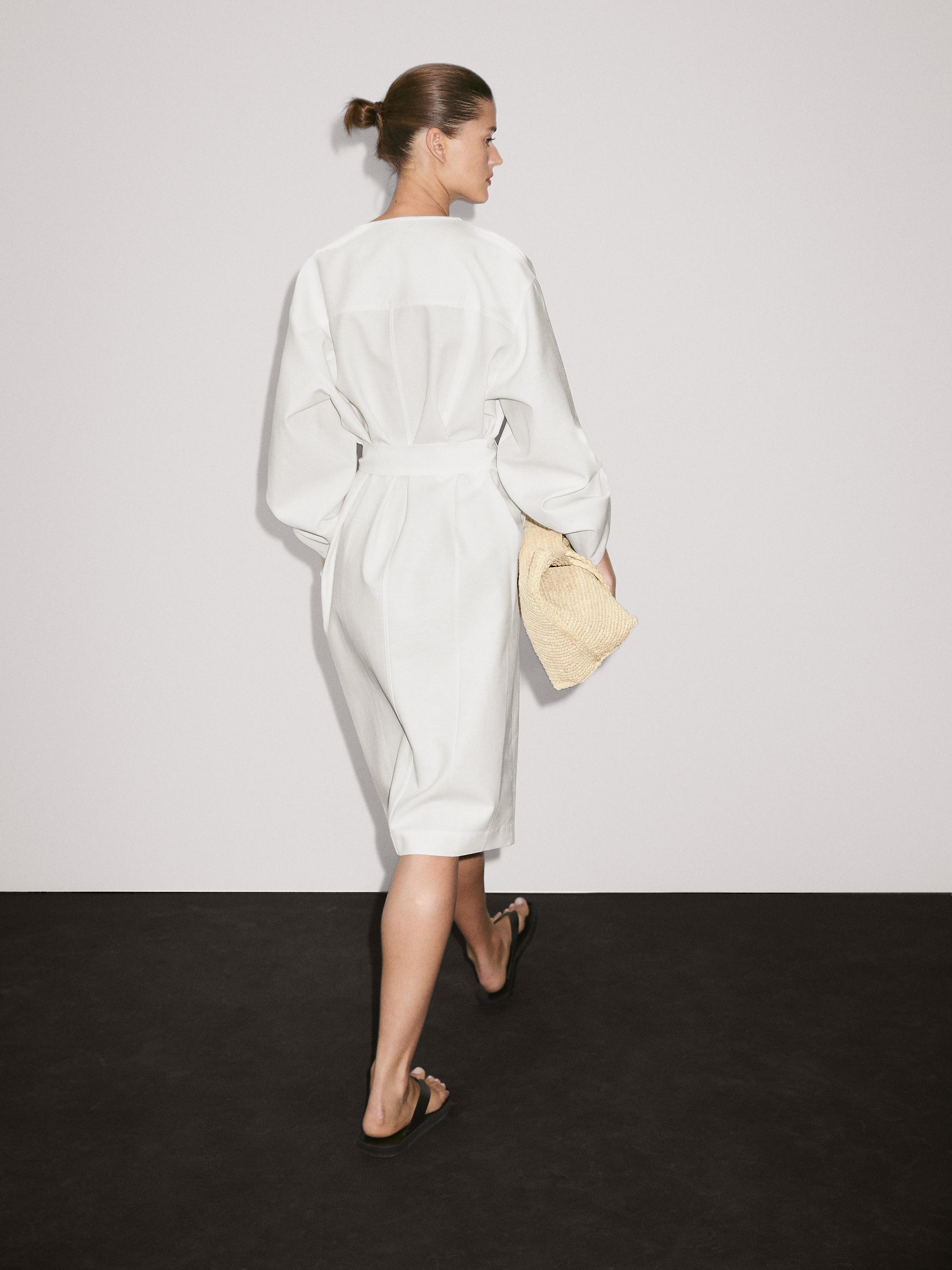 【Massimo Dutti】Shirt dress with contrast buttons 06620595712-t.jpg?ts=1749732327918