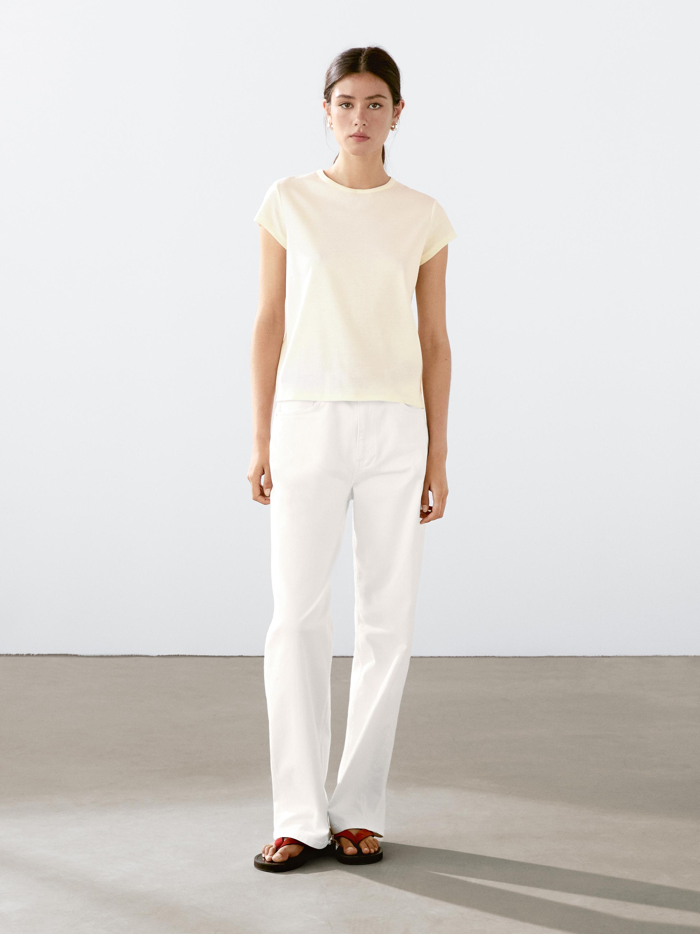 100% mercerised cotton short sleeve T-shirt